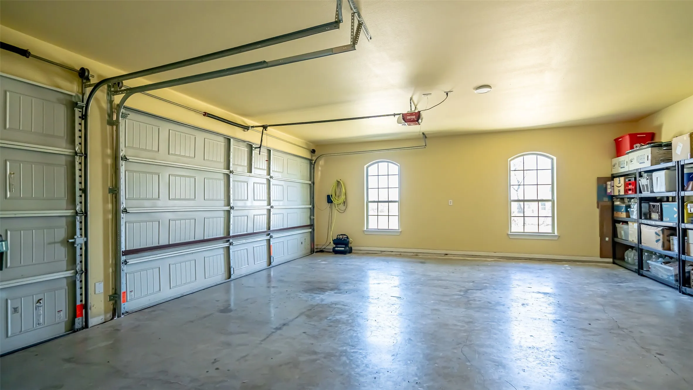 Inside Garage
