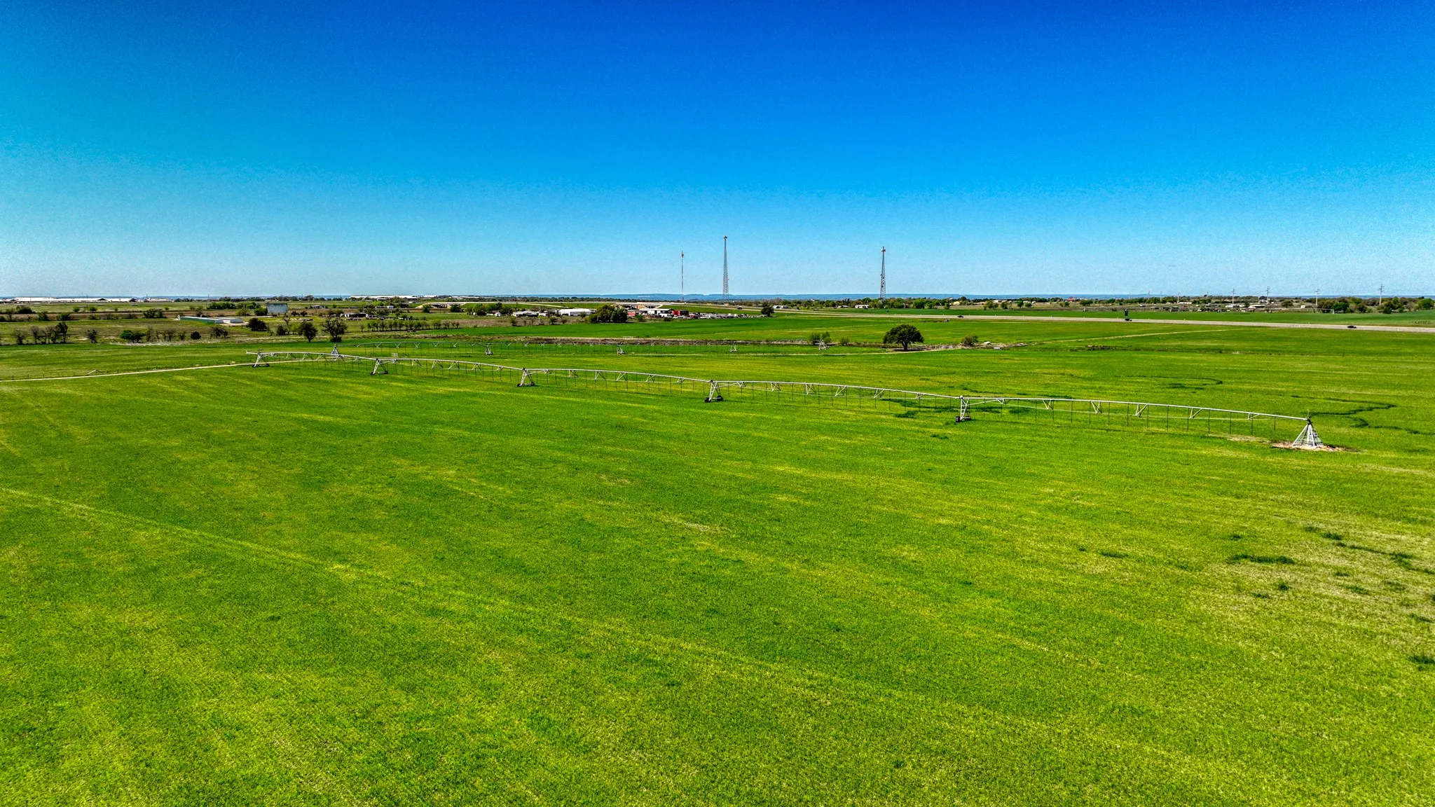 Aerial view featuring a rural view