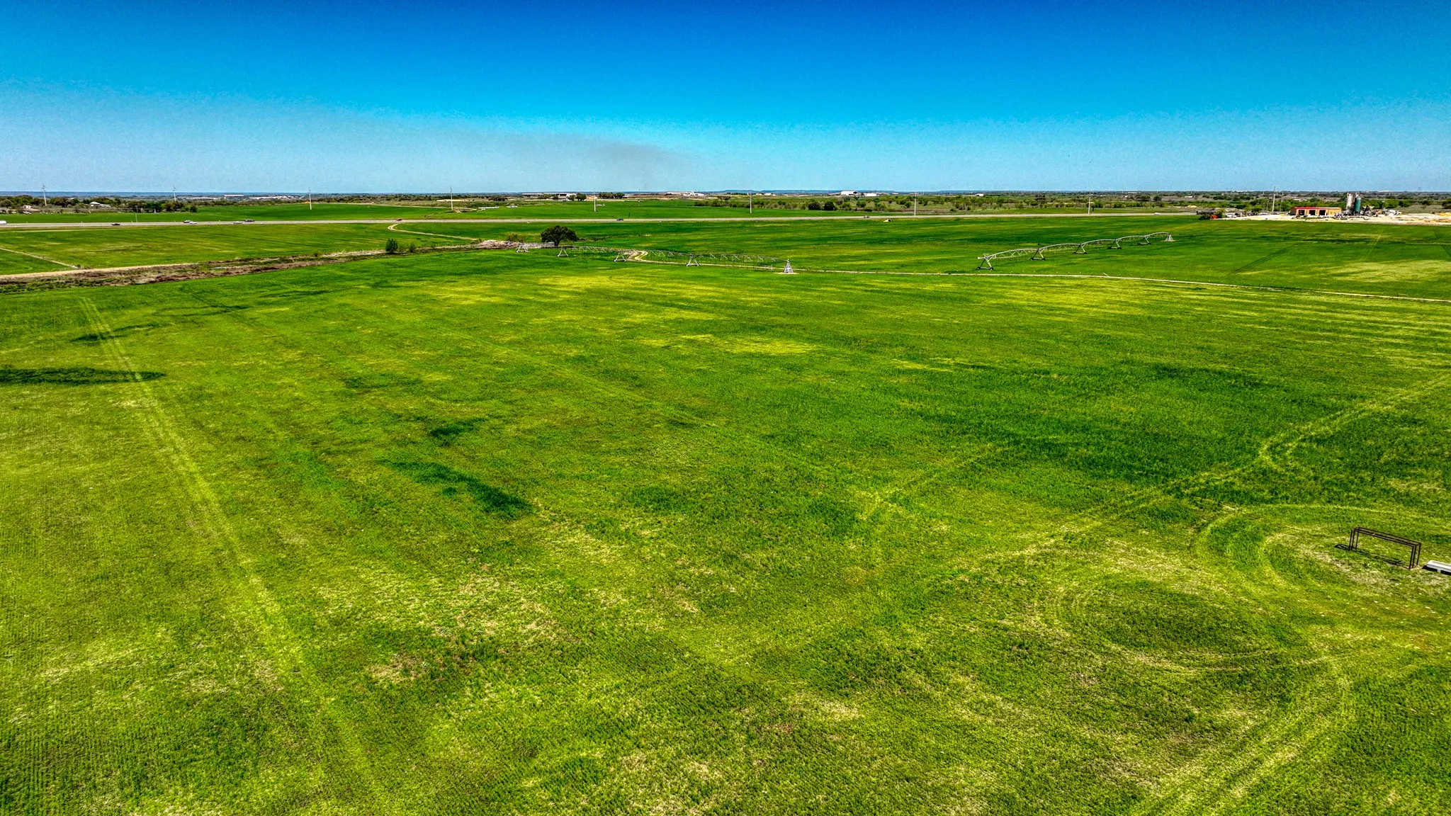 Bird's eye view featuring a rural view