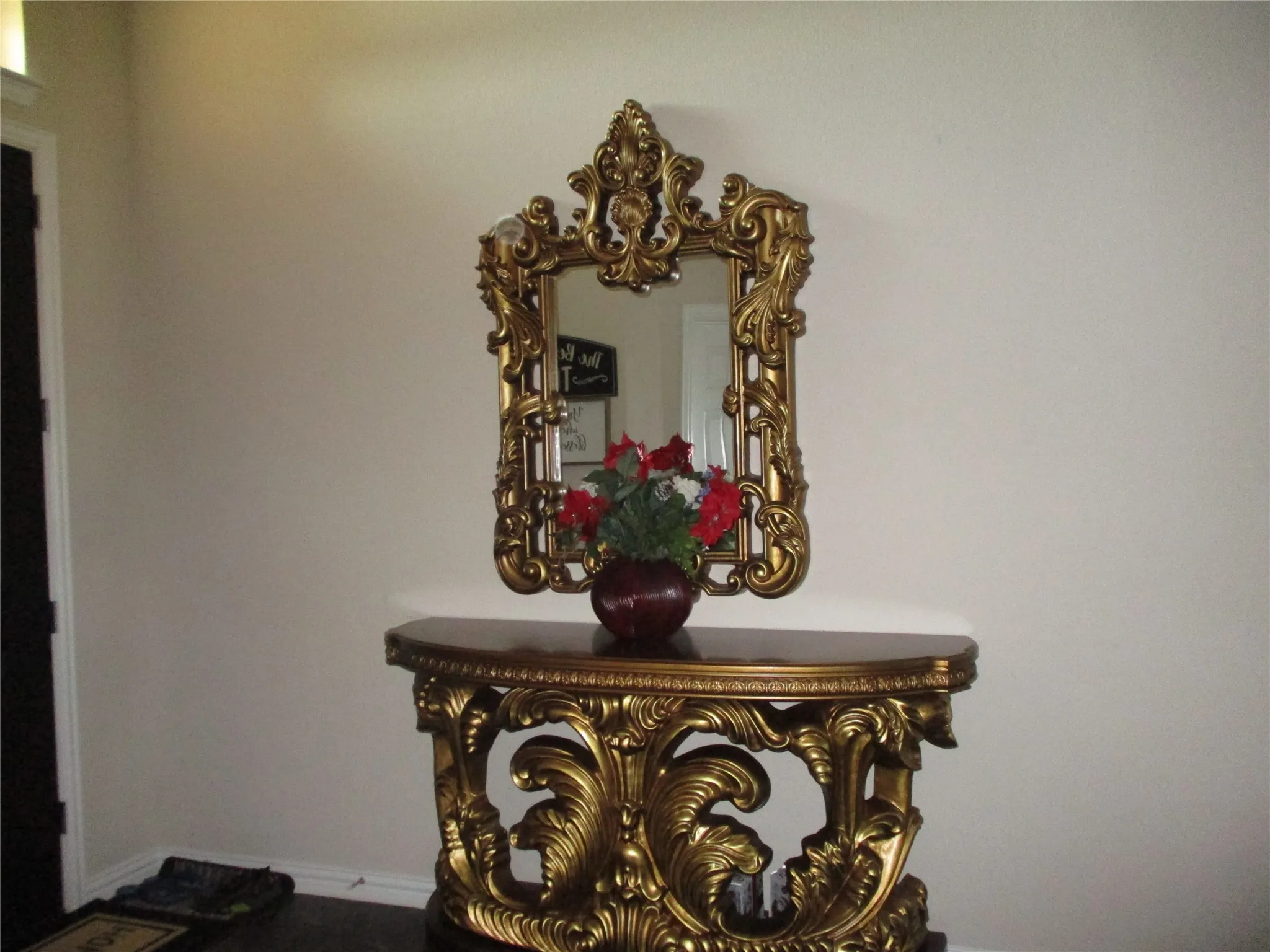 View of room details