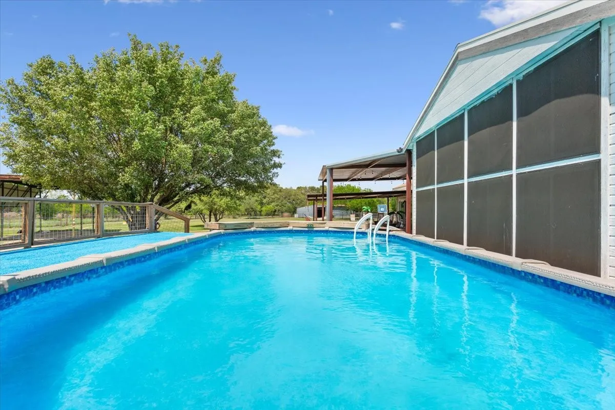 View of outdoor pool