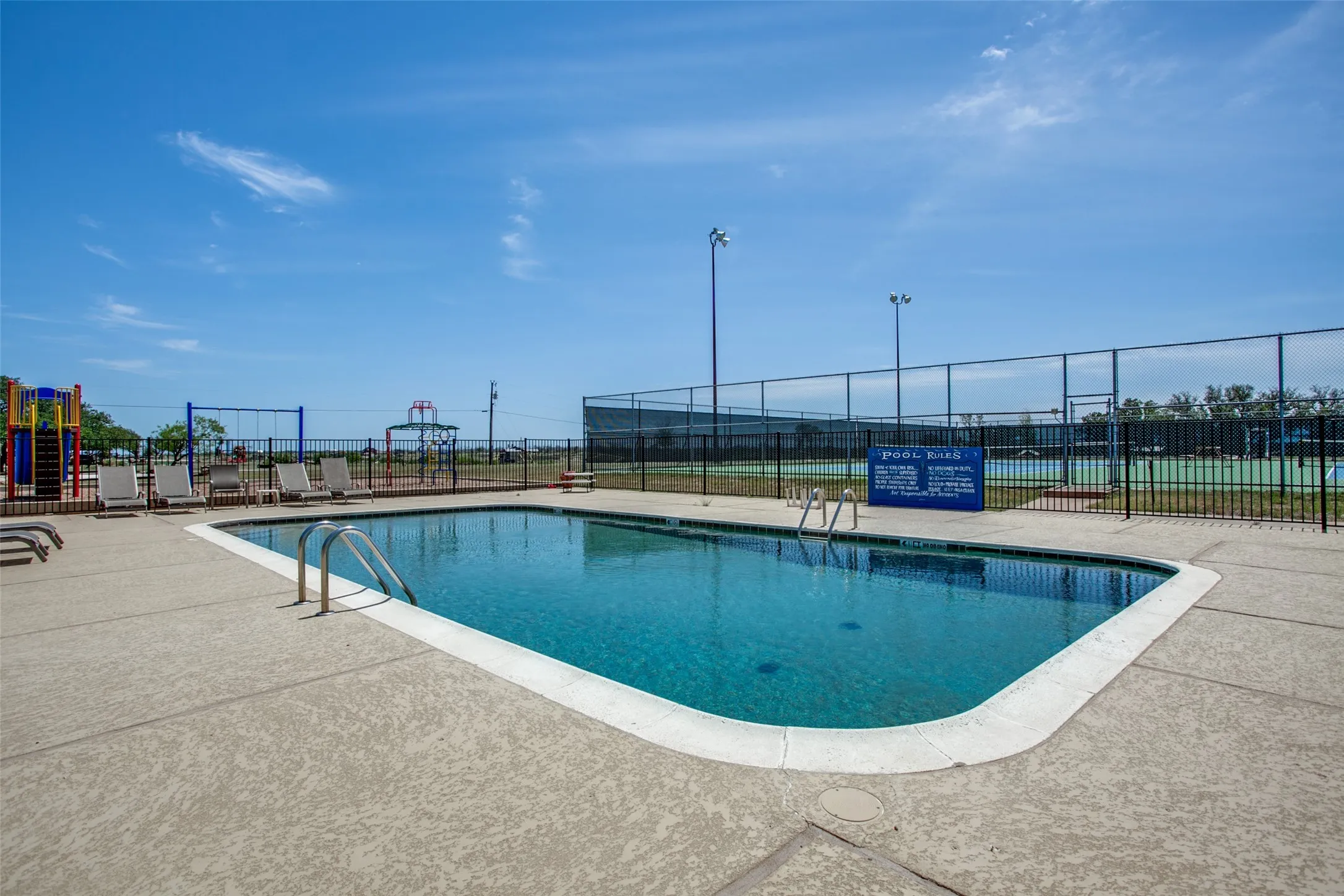 Subdivision Pool & Tennis Courts
