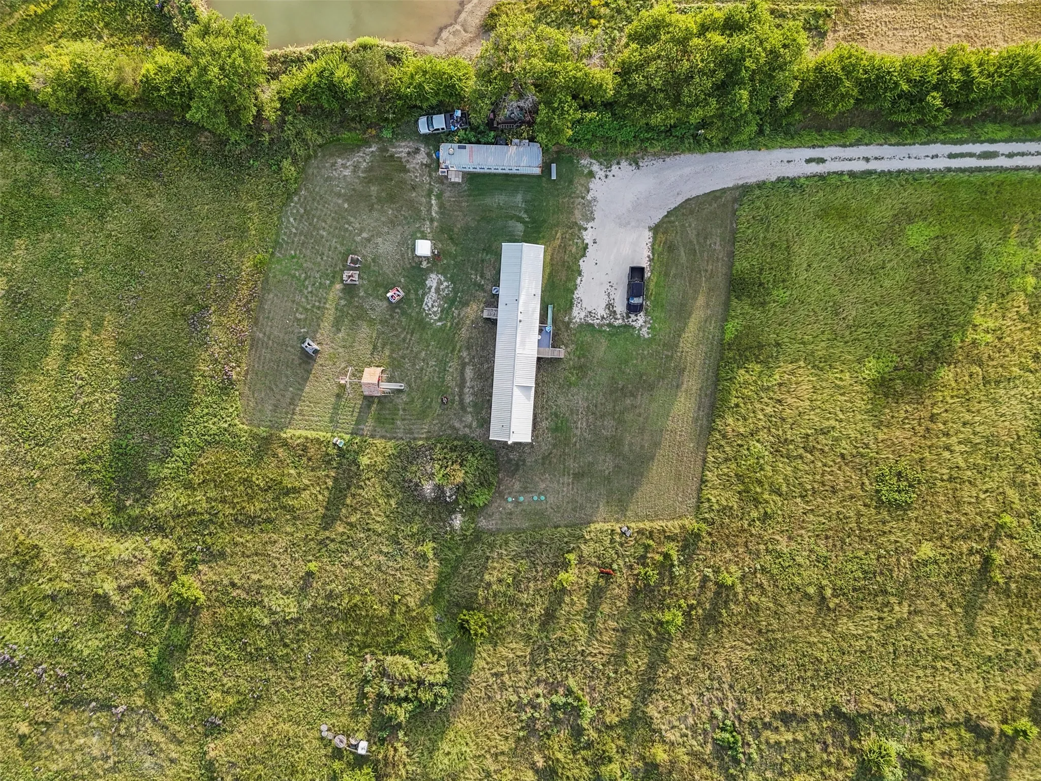 Aerial view of property and surrounding area
