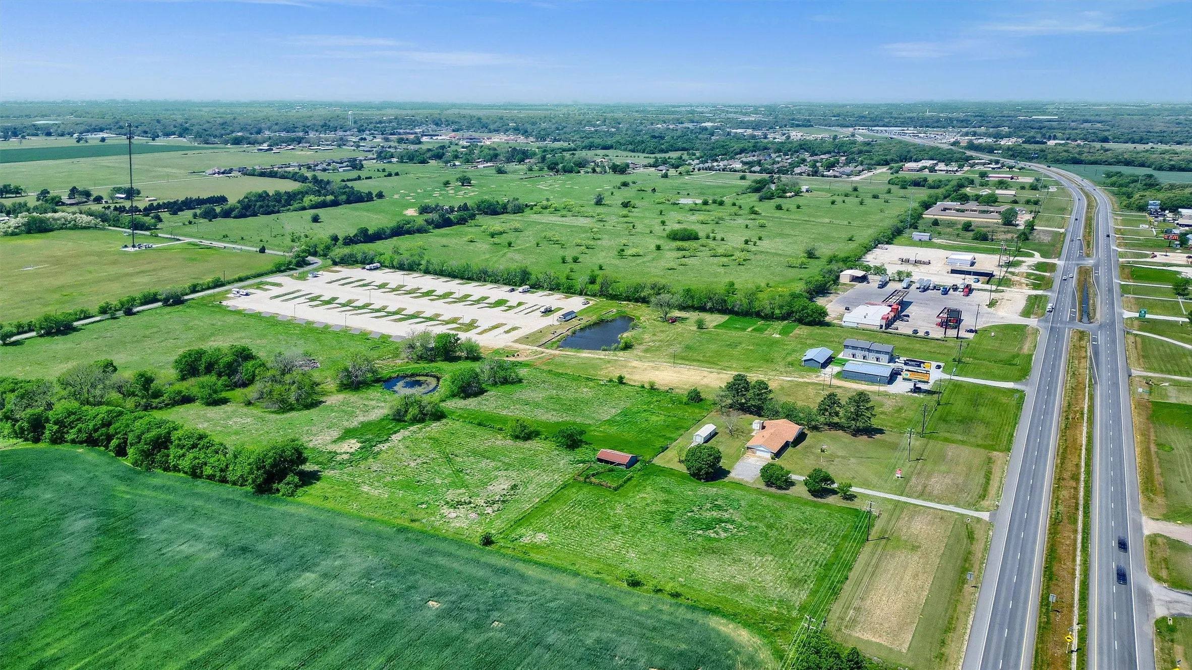 Drone / aerial view