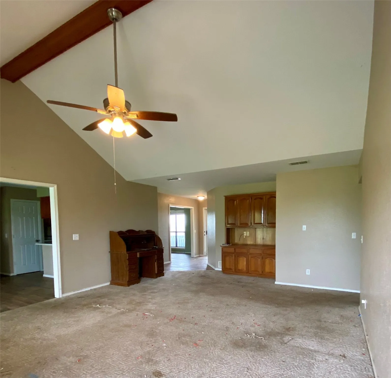 Living  room looking back to entry way