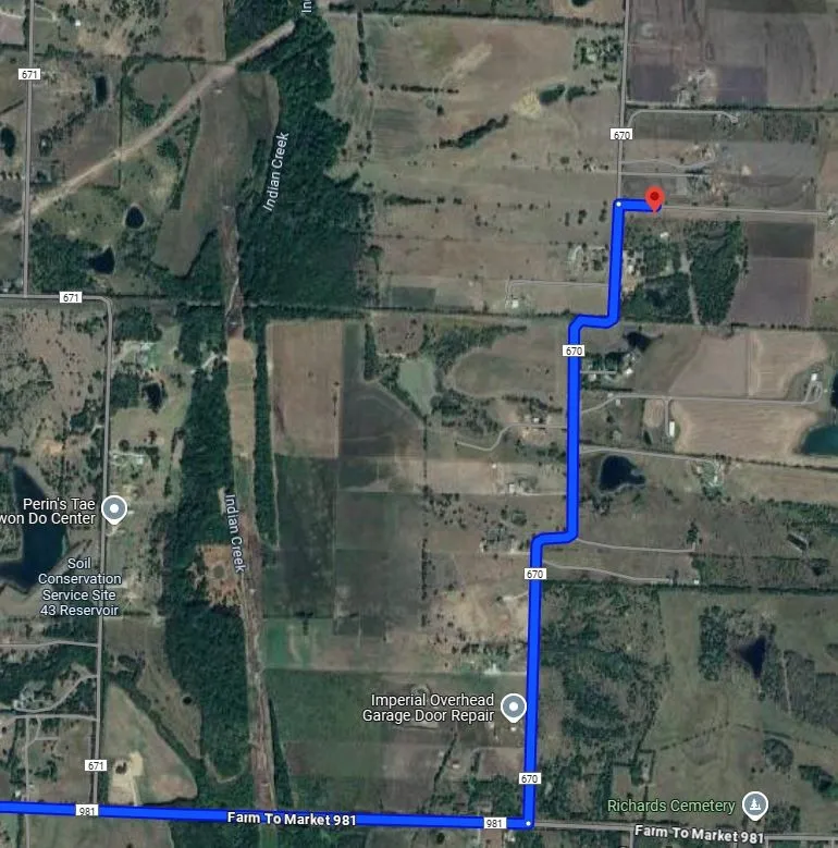 4.5 Miles to State Hwy 78