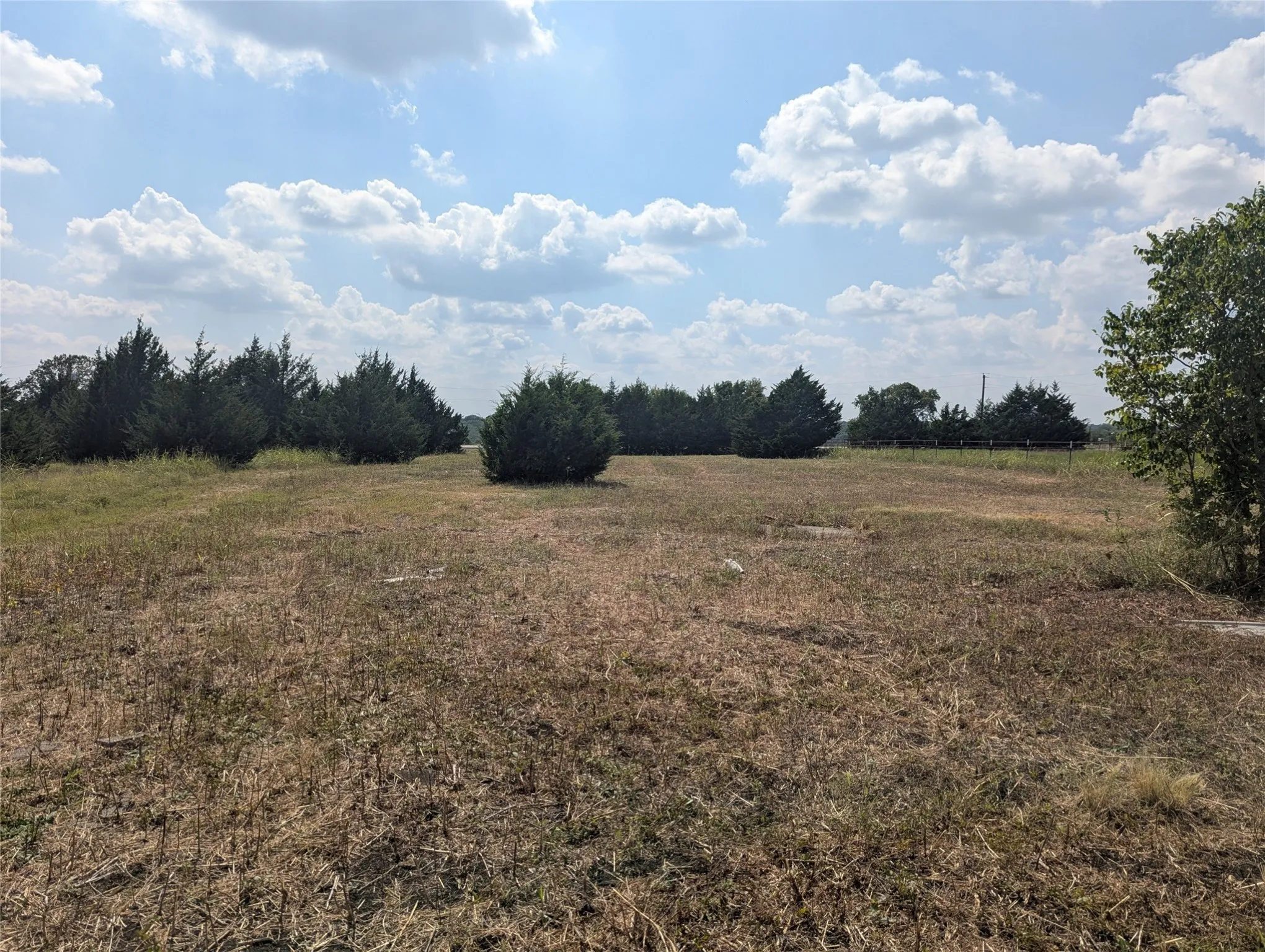 View from the back of the property facing towards CR 670.