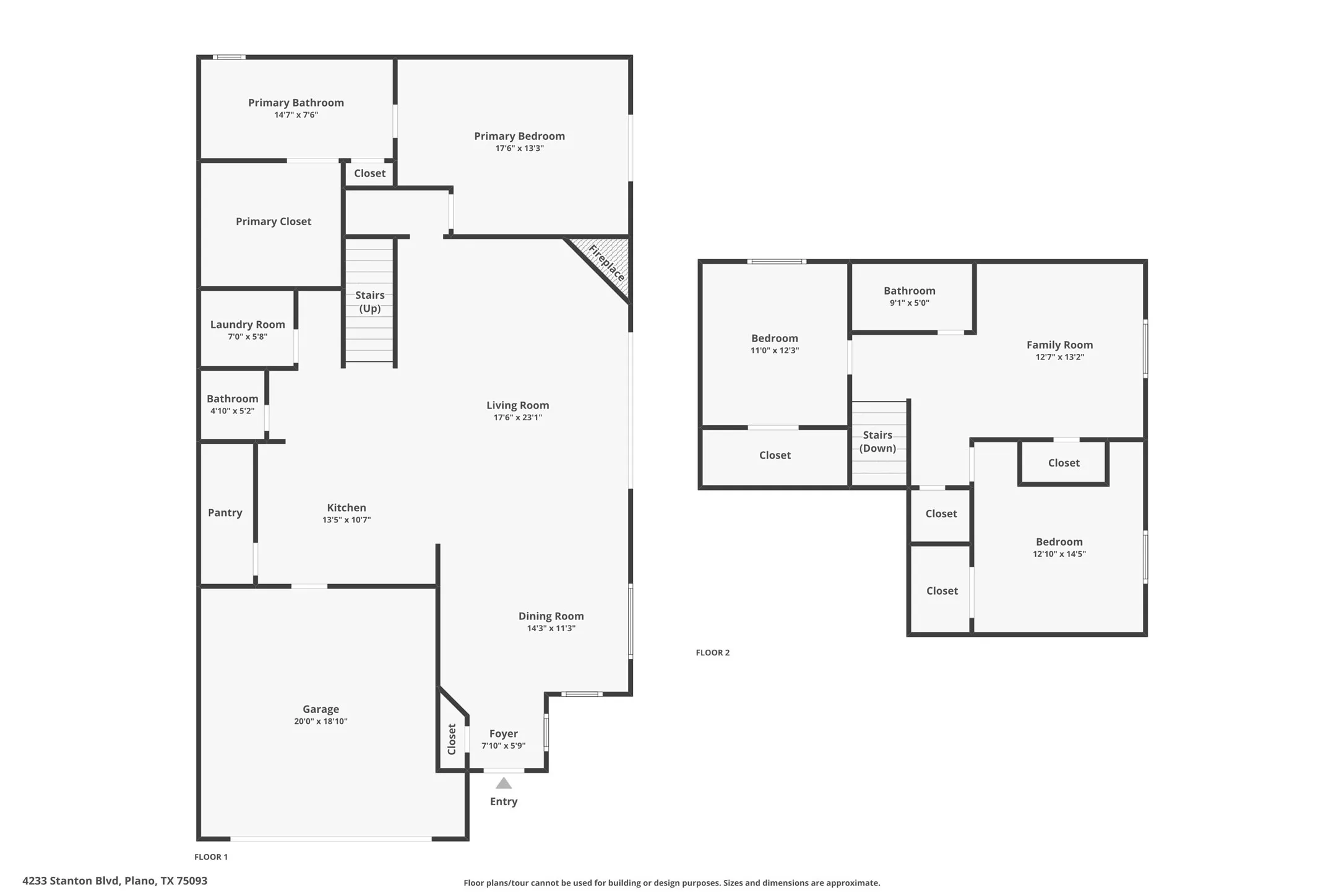 View of property floor plan