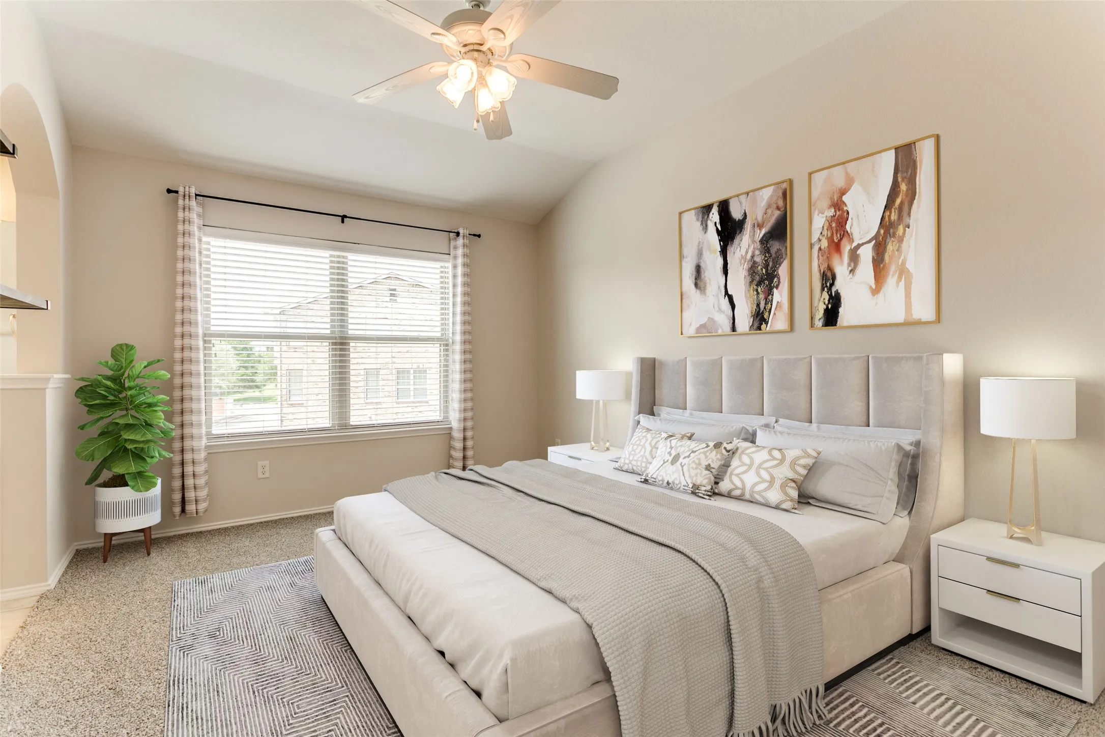 Virtual staging