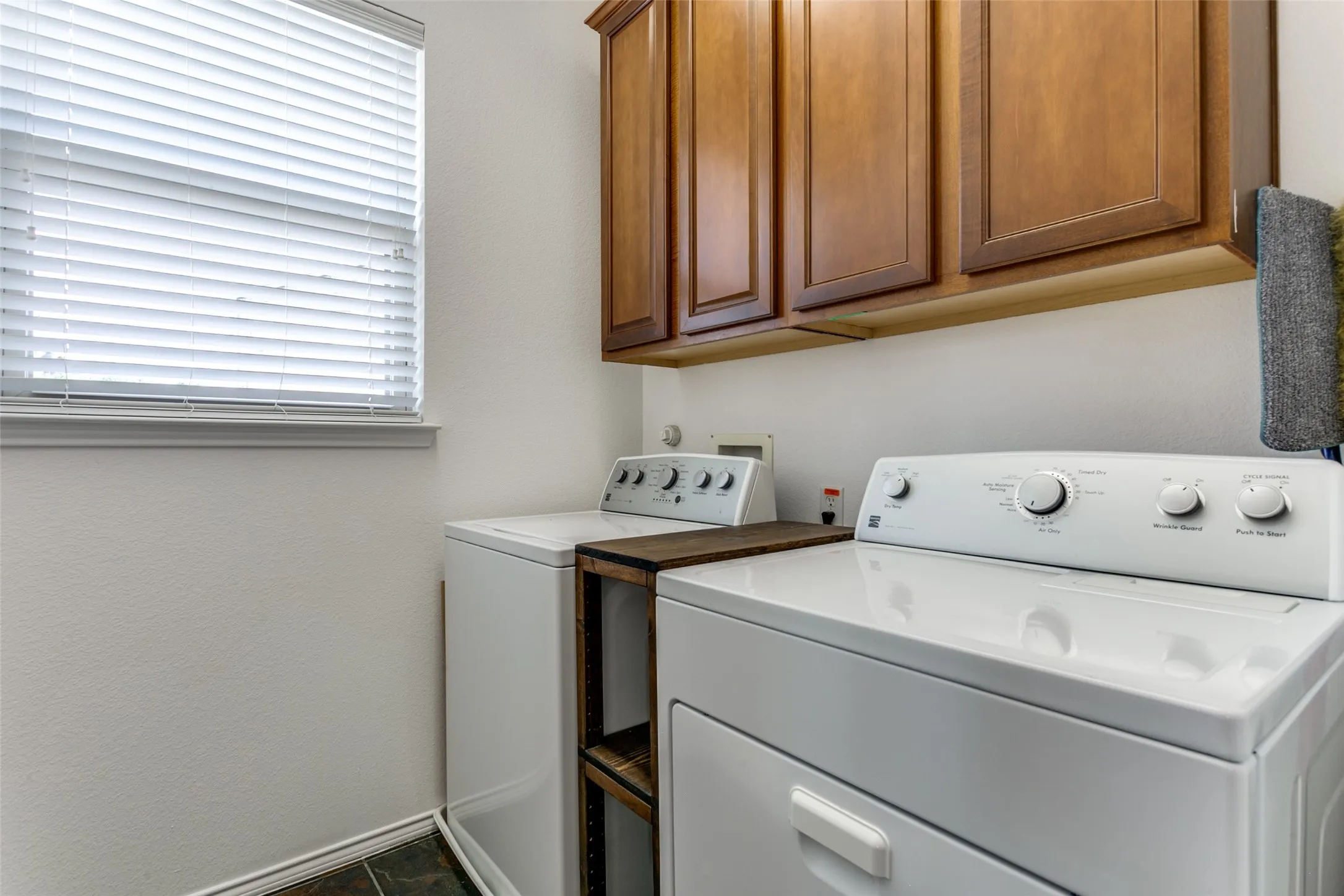 Washer and dryer are included