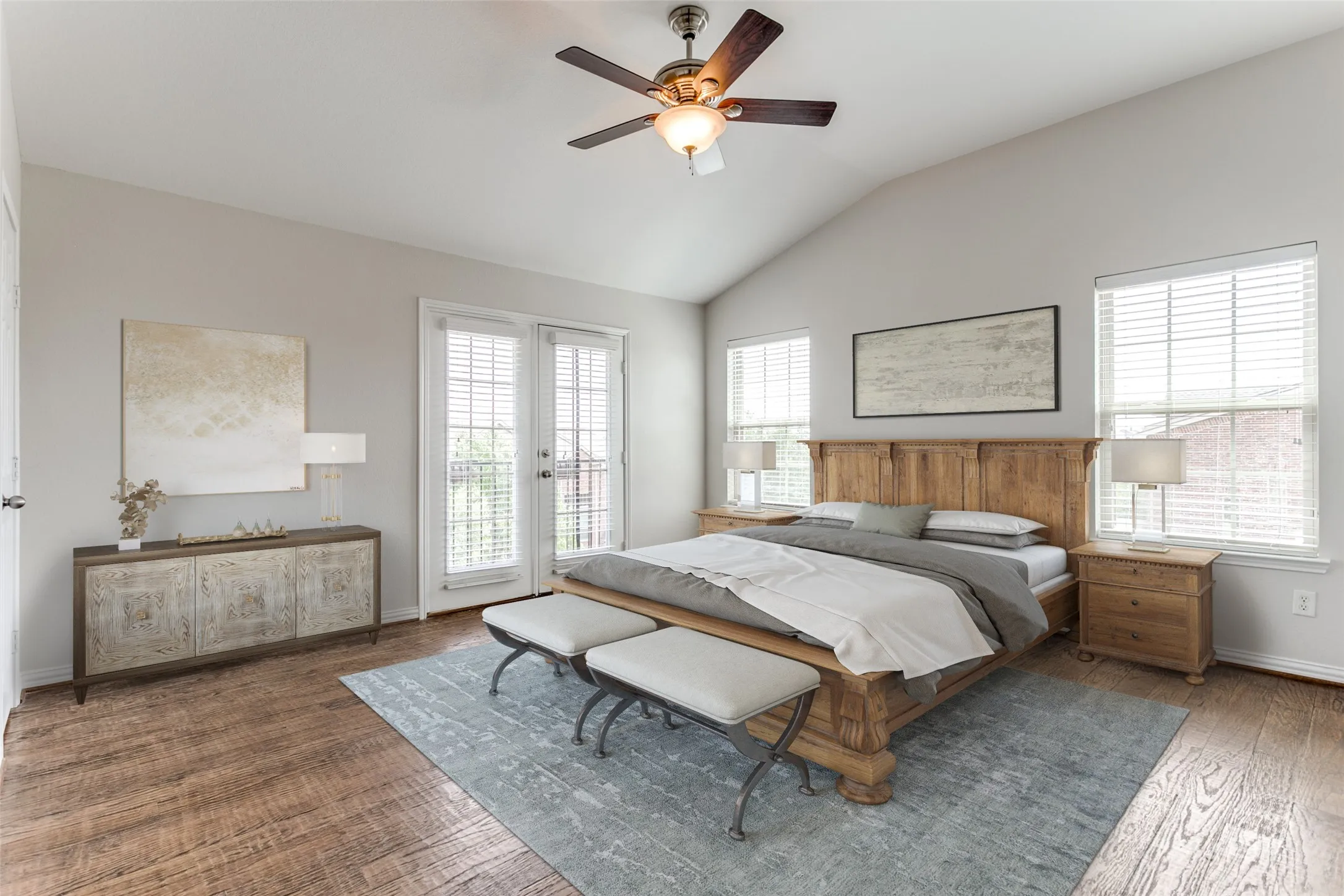 Virtual staging