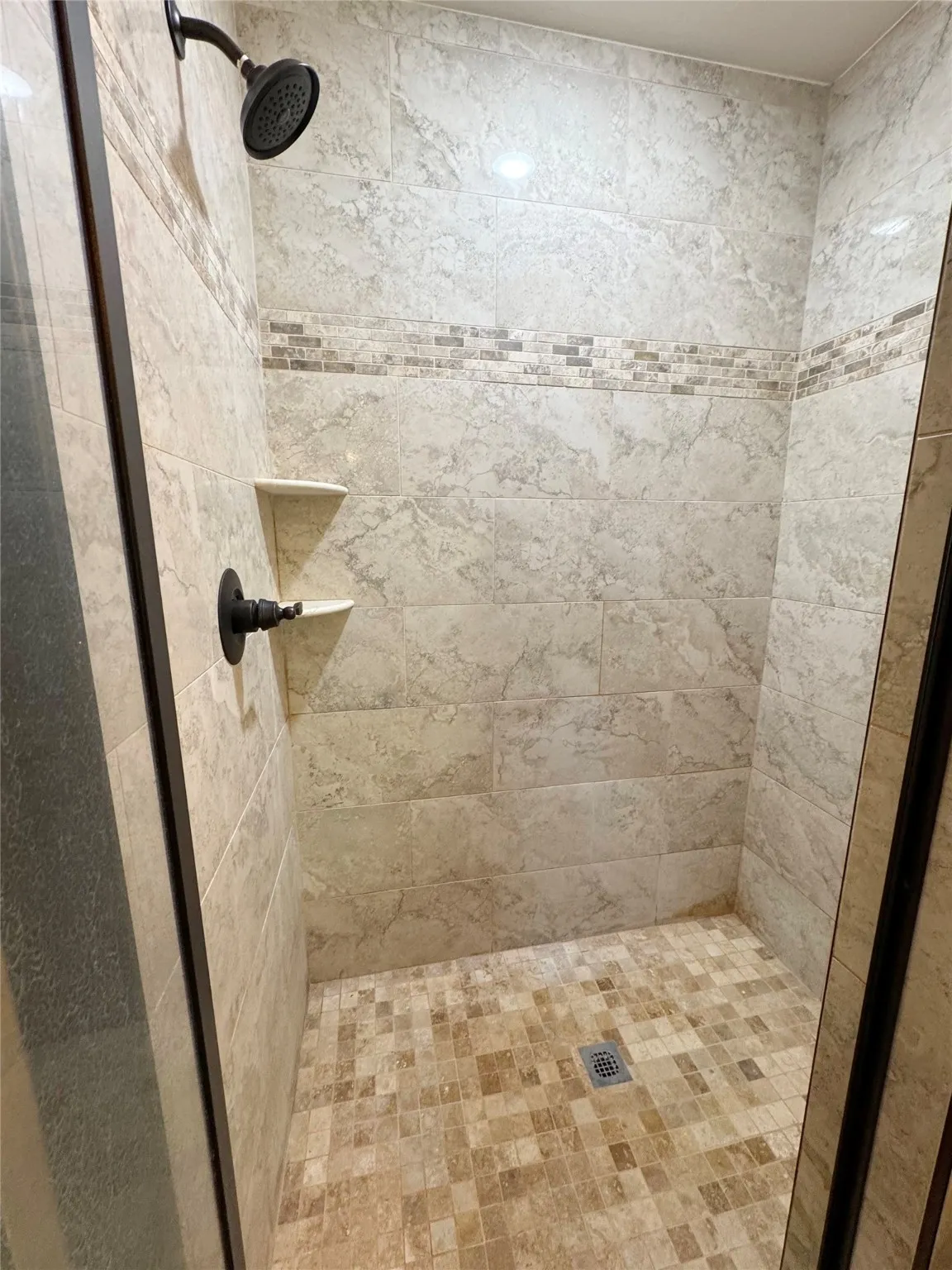 primary bathroom shower
