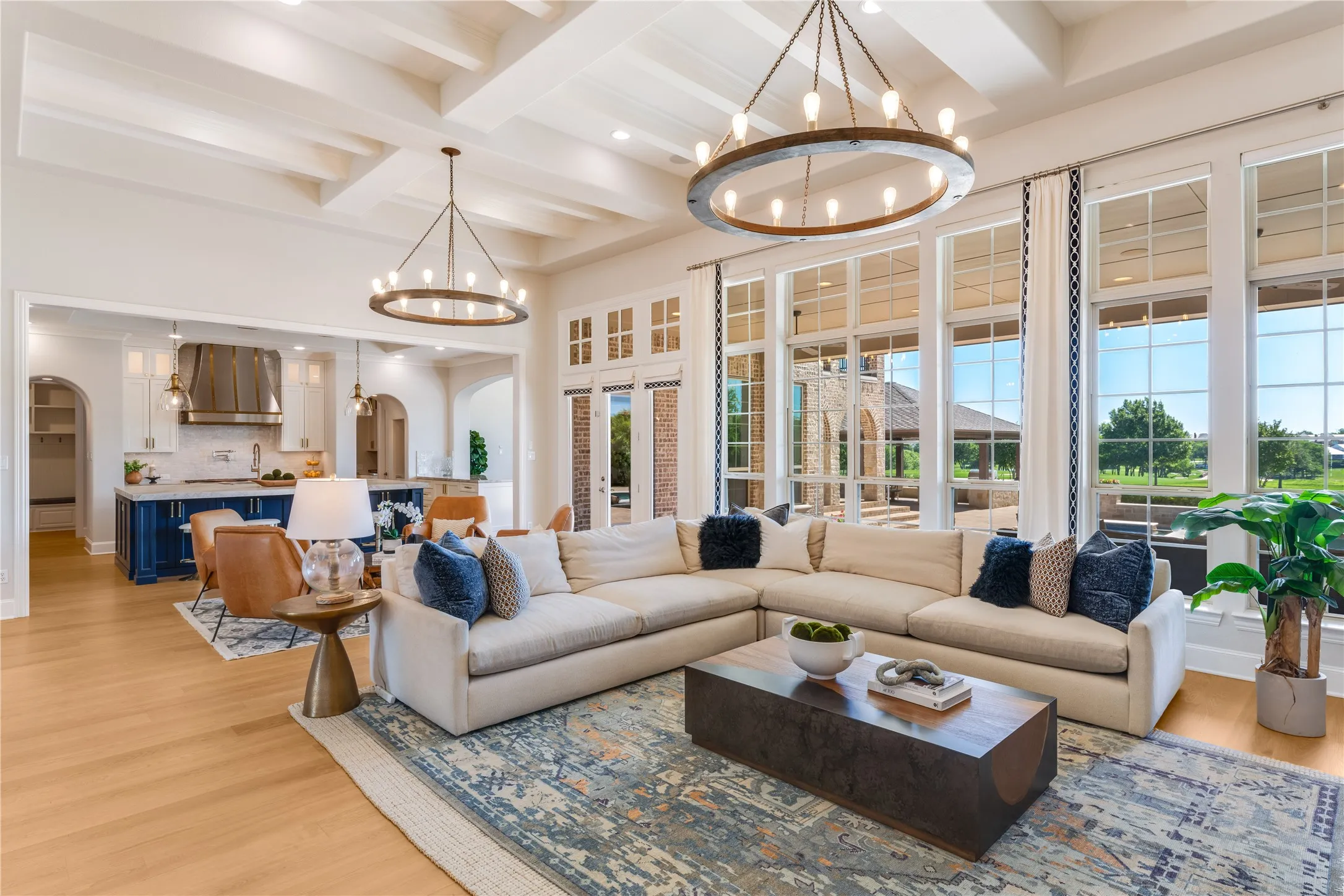 A neutral palette throughout for your favorite furnishings & fabrics.