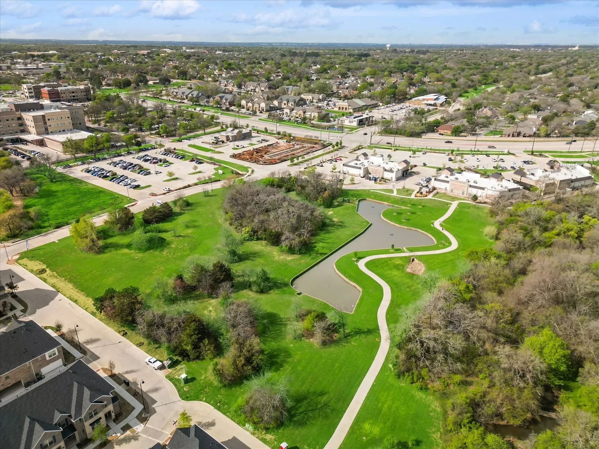 Drone / aerial view