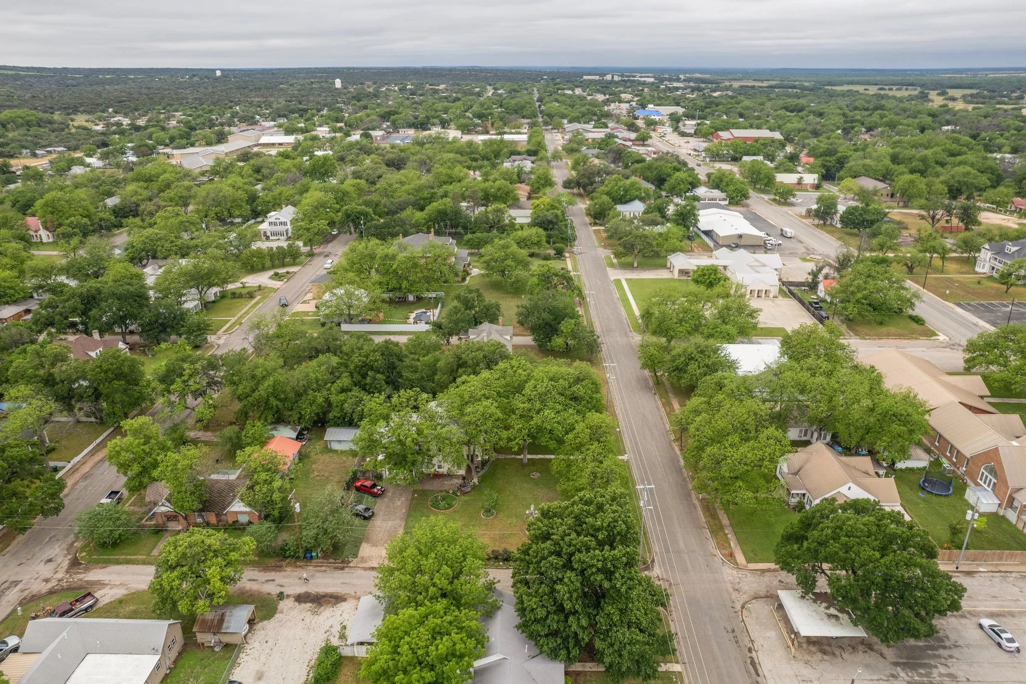 Drone / aerial view featuring a residential view