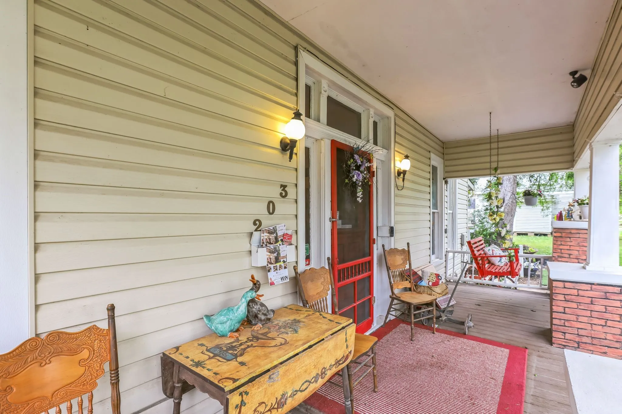 View of patio / terrace with covered porch
