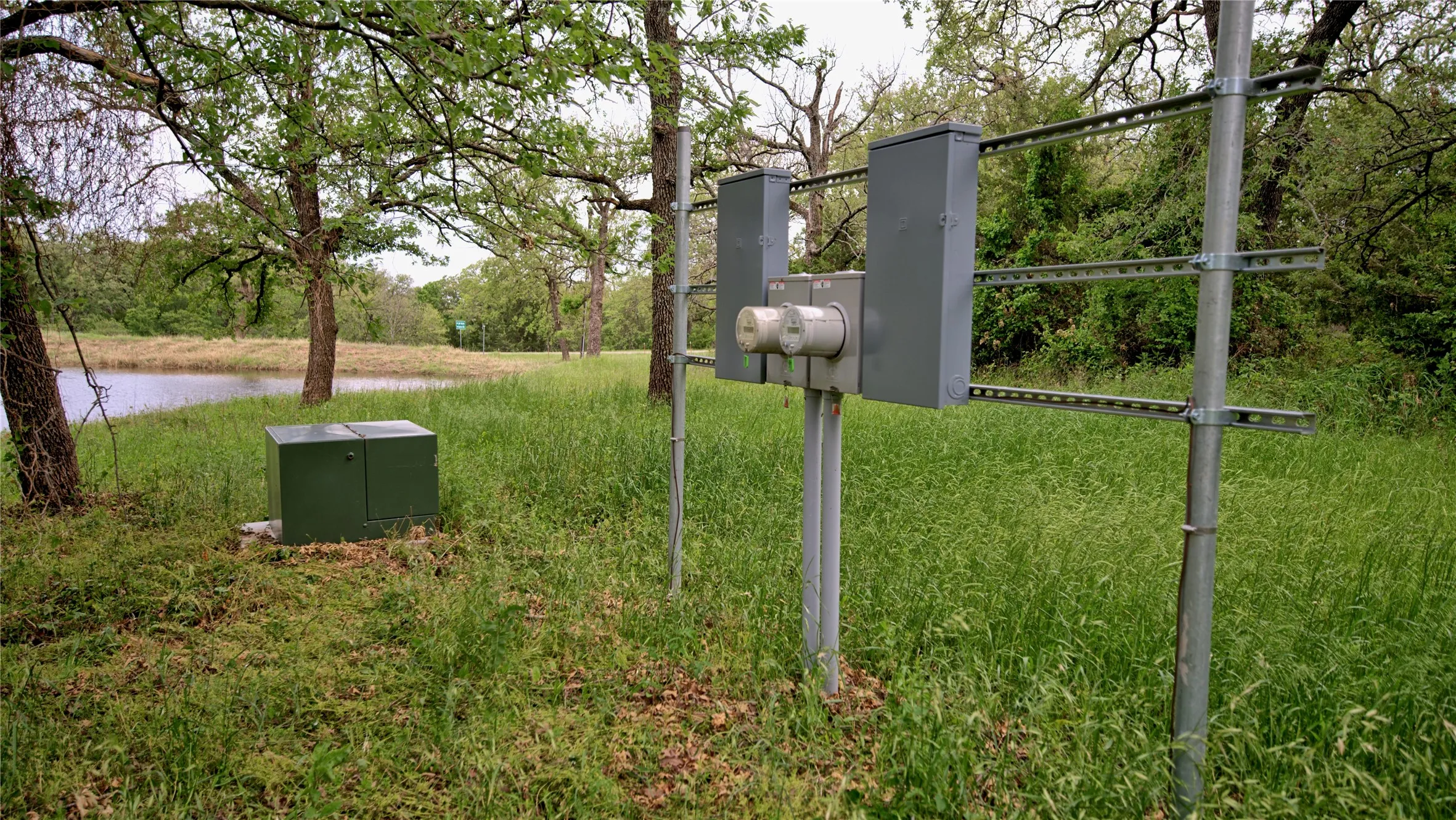 Details featuring electric meter