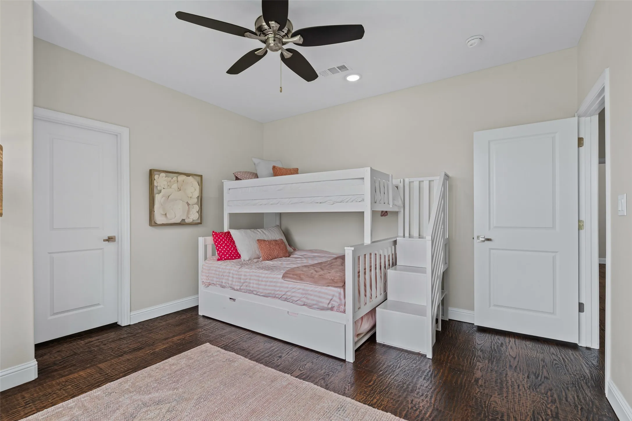 An alternate view of the fourth bedroom.