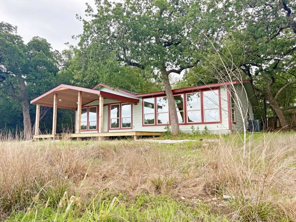 View of back of house