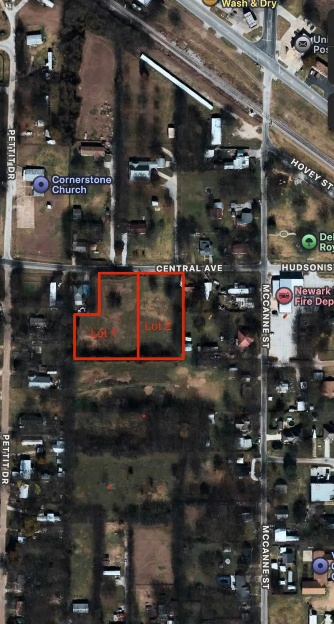 Map location