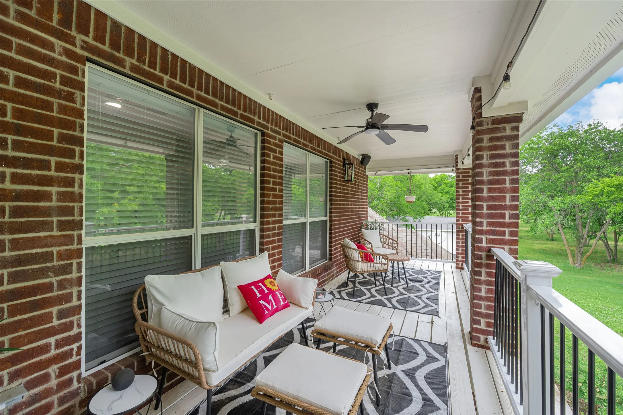 Balcony off Game room