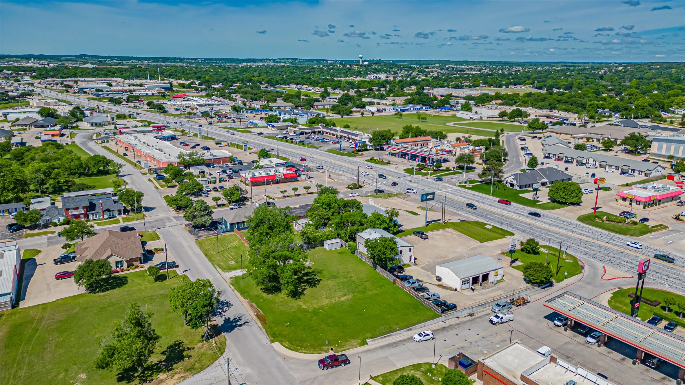 Drone / aerial view