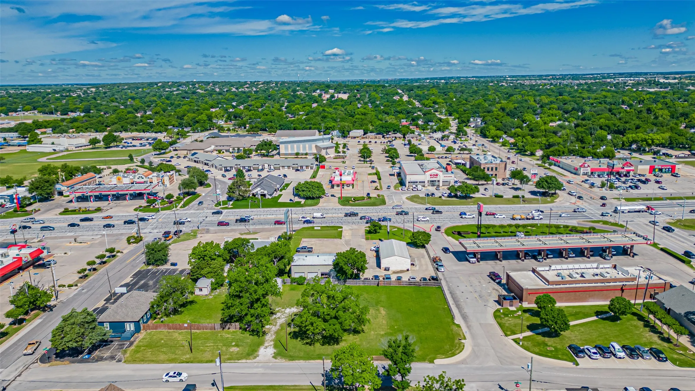 Drone / aerial view