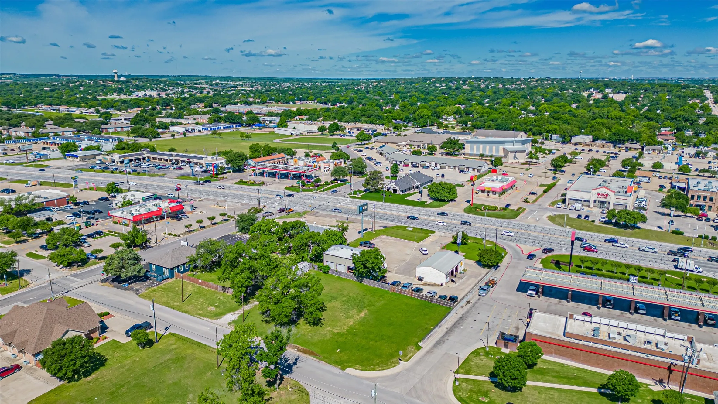 Drone / aerial view