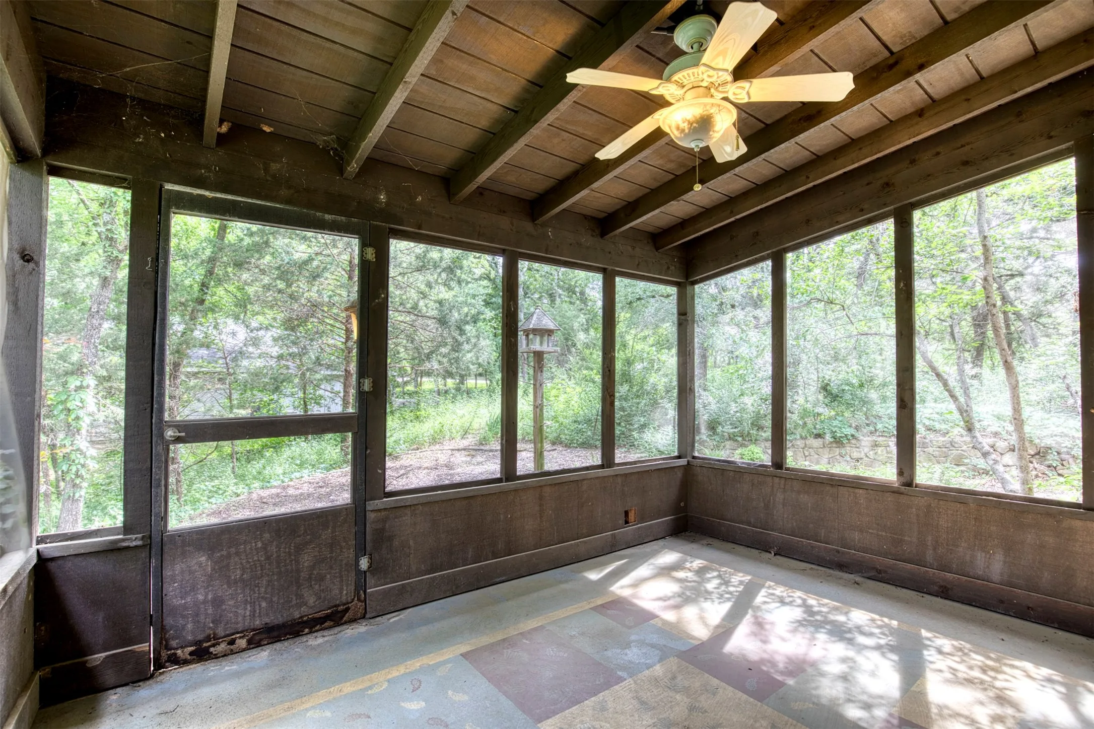 Sunroom with amazing views.