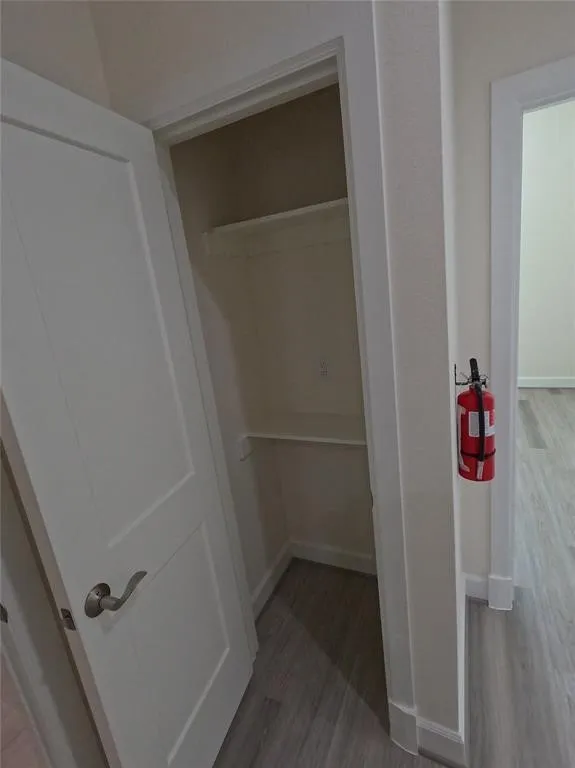 View of closet