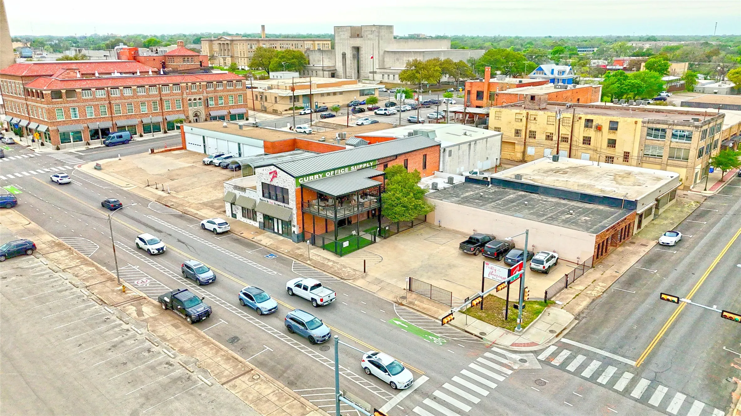 Drone / aerial view