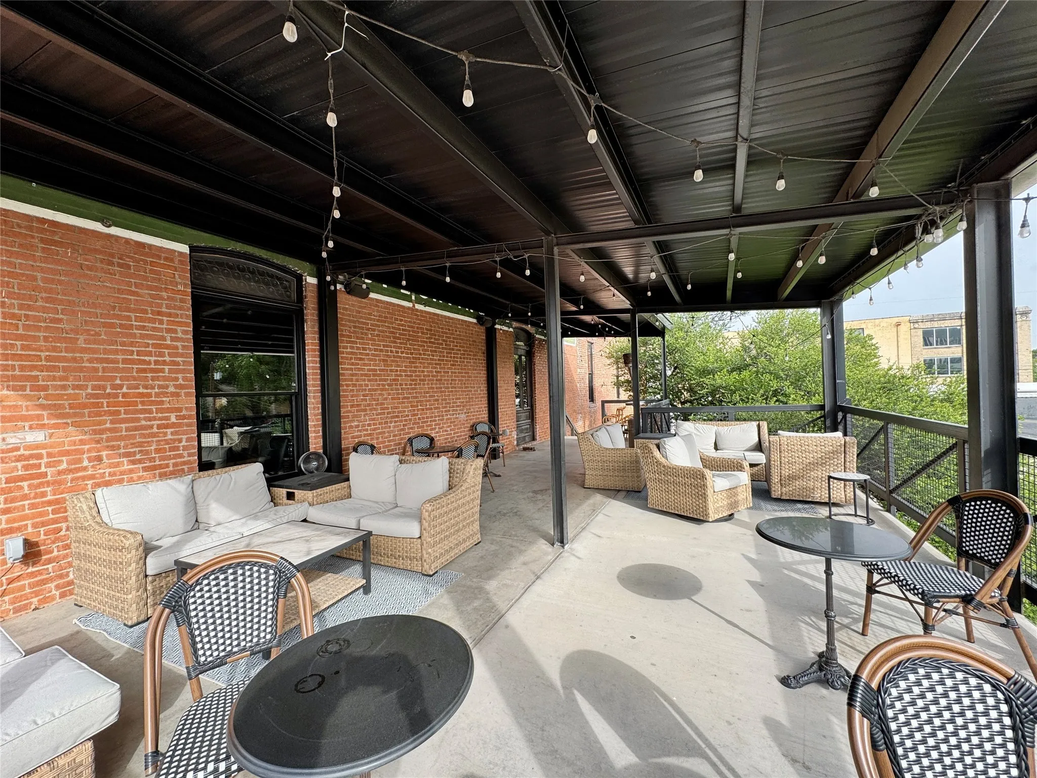 View of patio / terrace with an outdoor living space