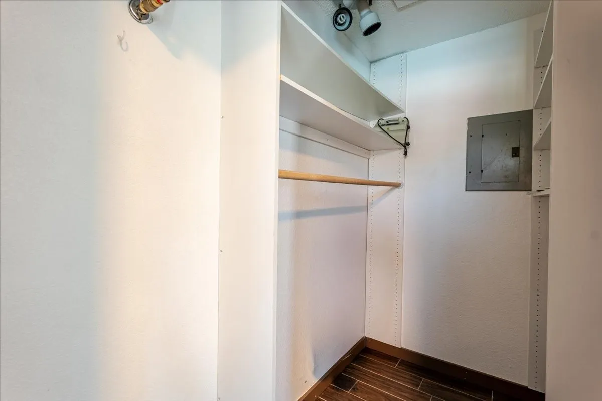 Guest house closet
