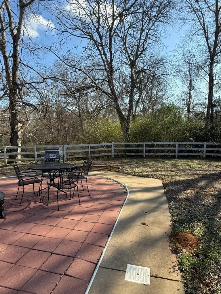 View of patio / terrace featuring outdoor dining area and fence