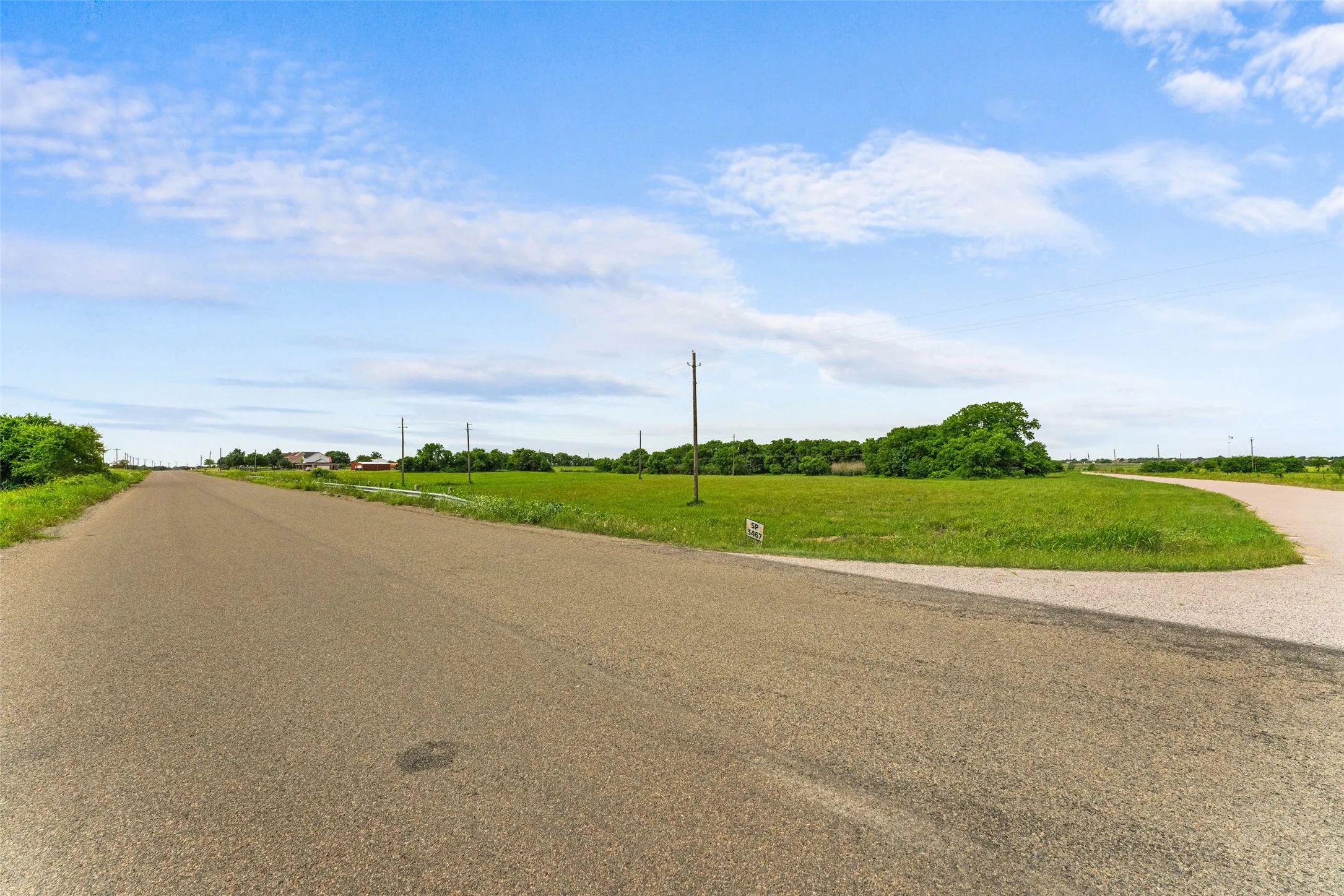 View of asphalt street