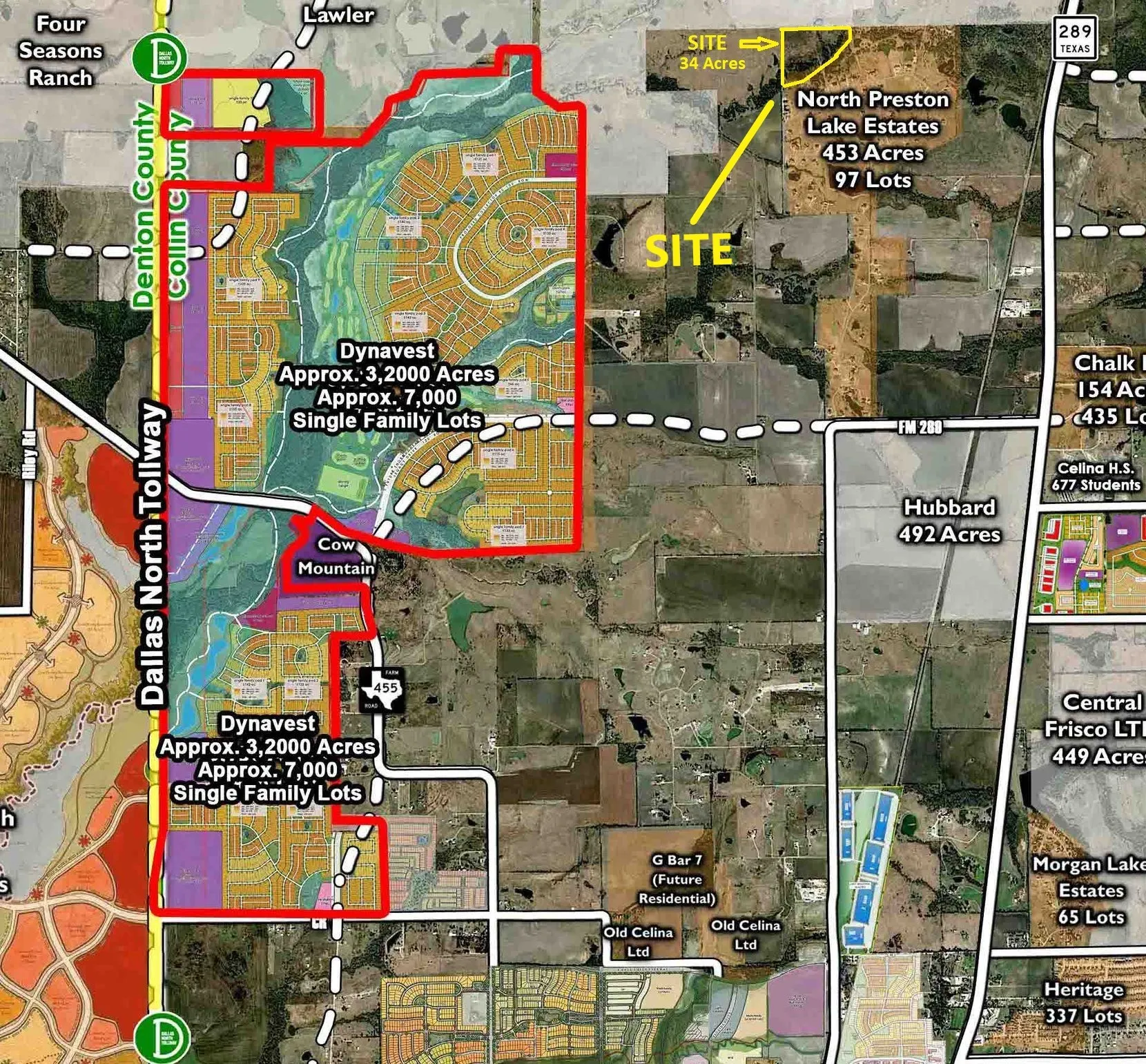 Map / location of property area with property parcel outlined