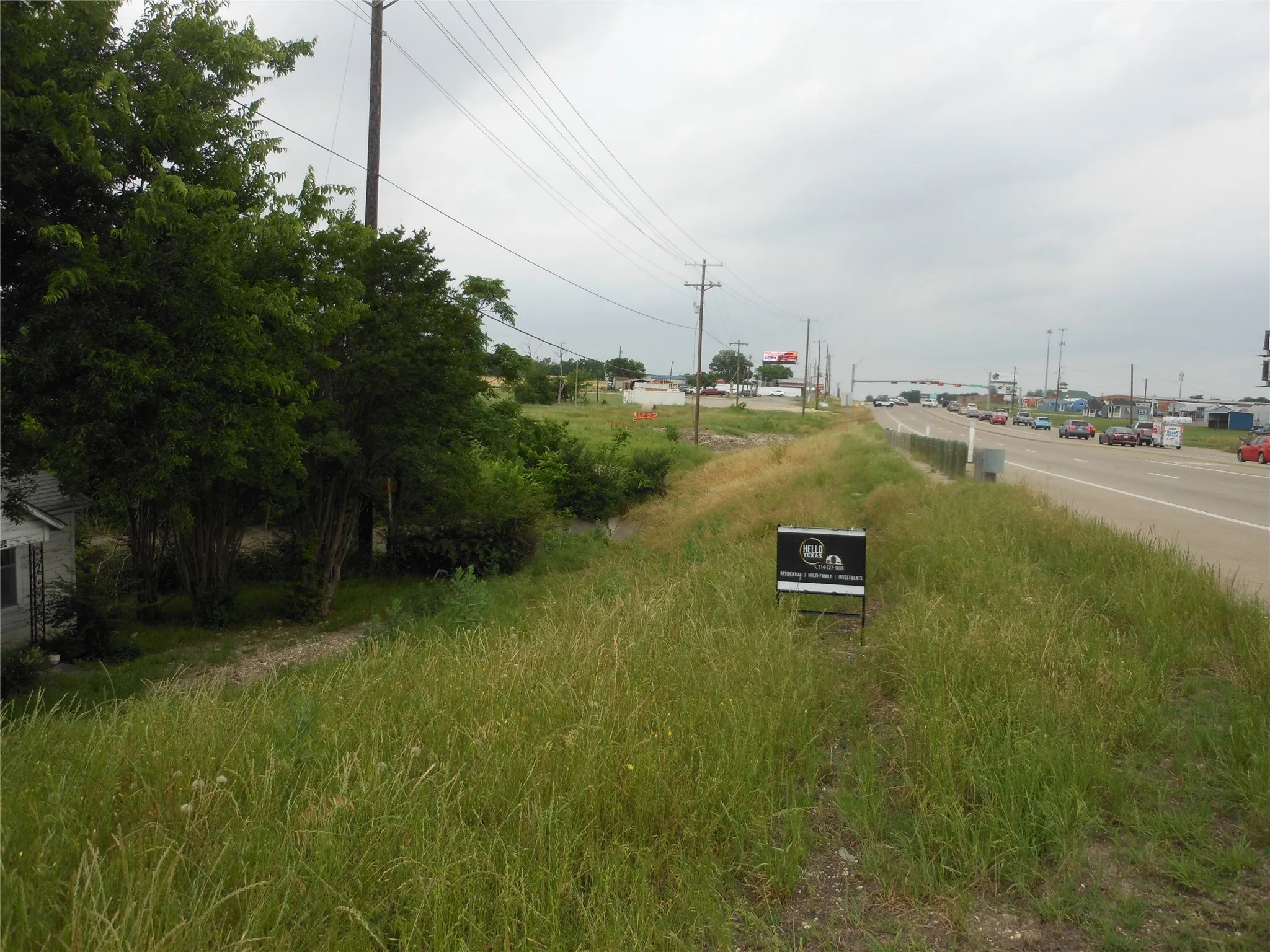 Hwy 380 road frontage located at the first driveway to the east of the intersection of Hwy 380 and Bridgefarmer Rd