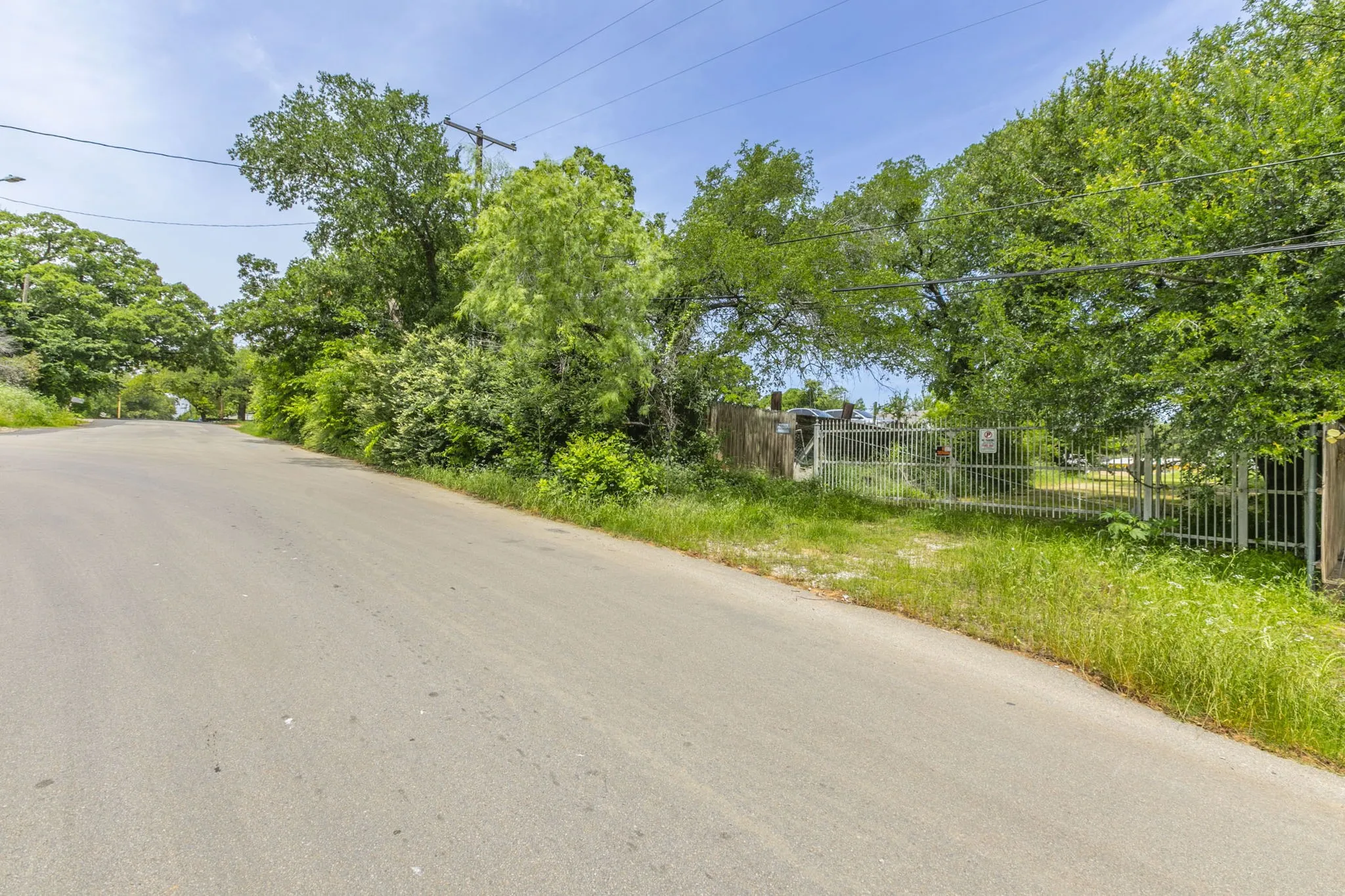 View of asphalt road