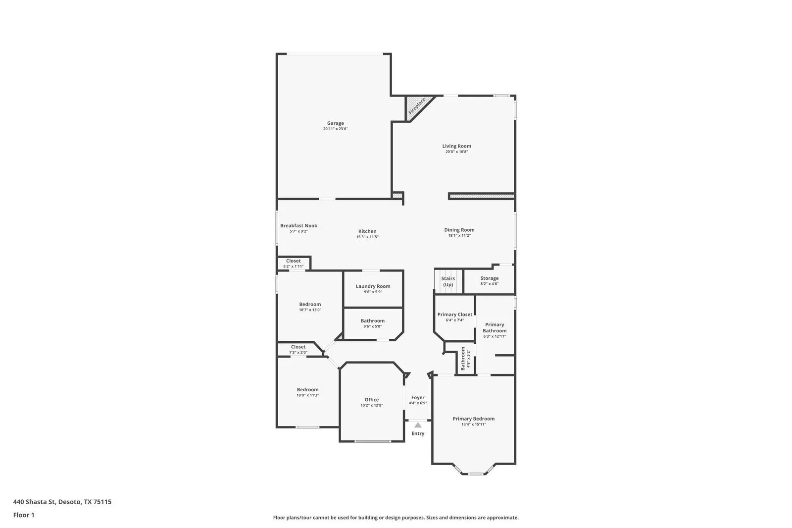 Main Level Floor Plan