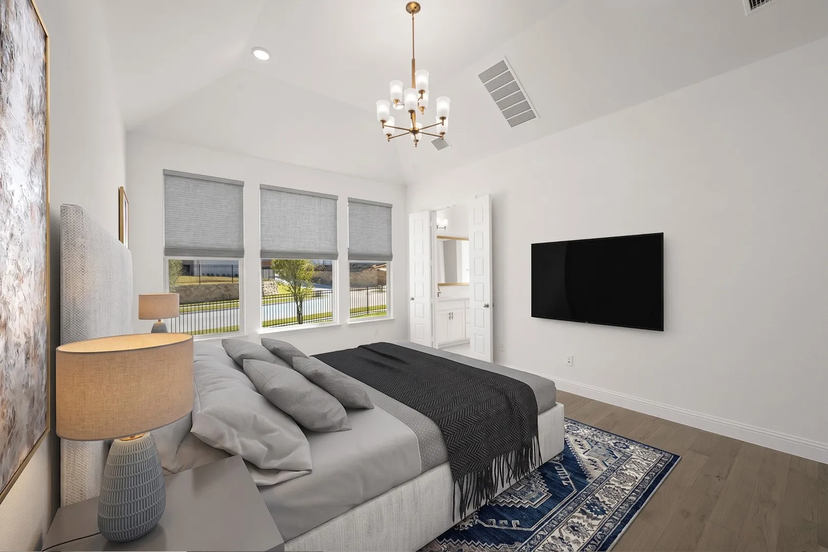 14465 Overlook Park_Primary Bedroom Virtually Staged