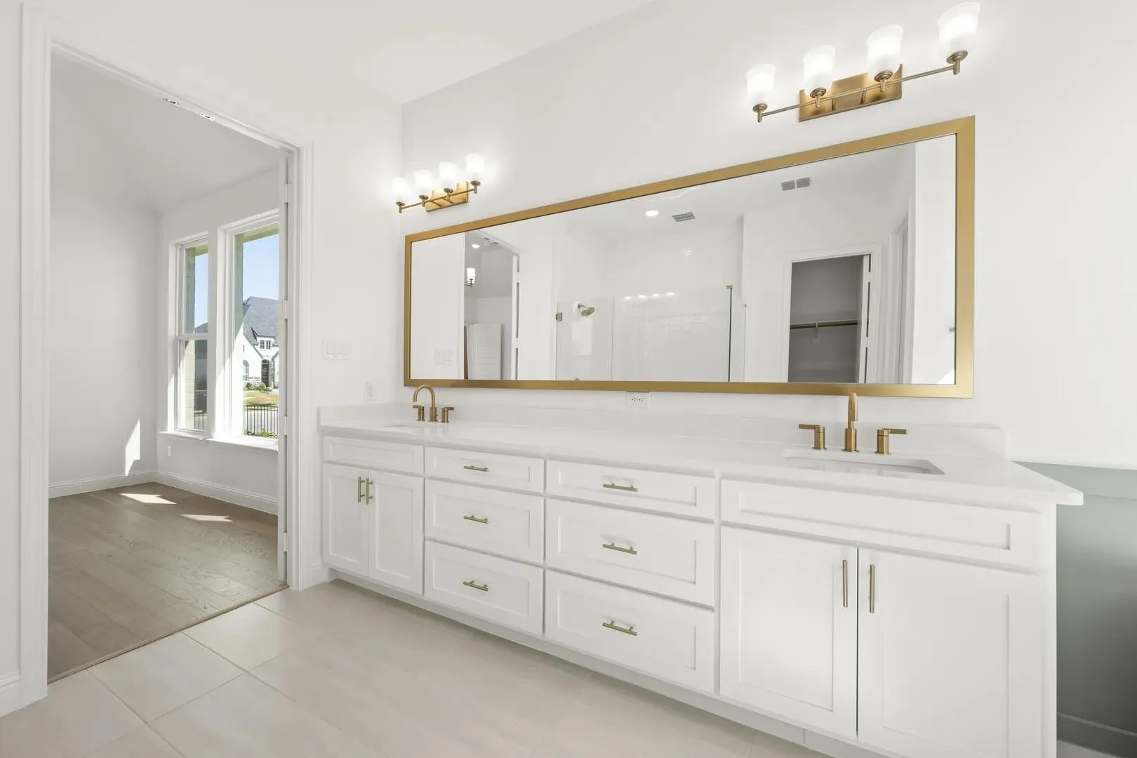 The Violet E Primary Suite Bathroom