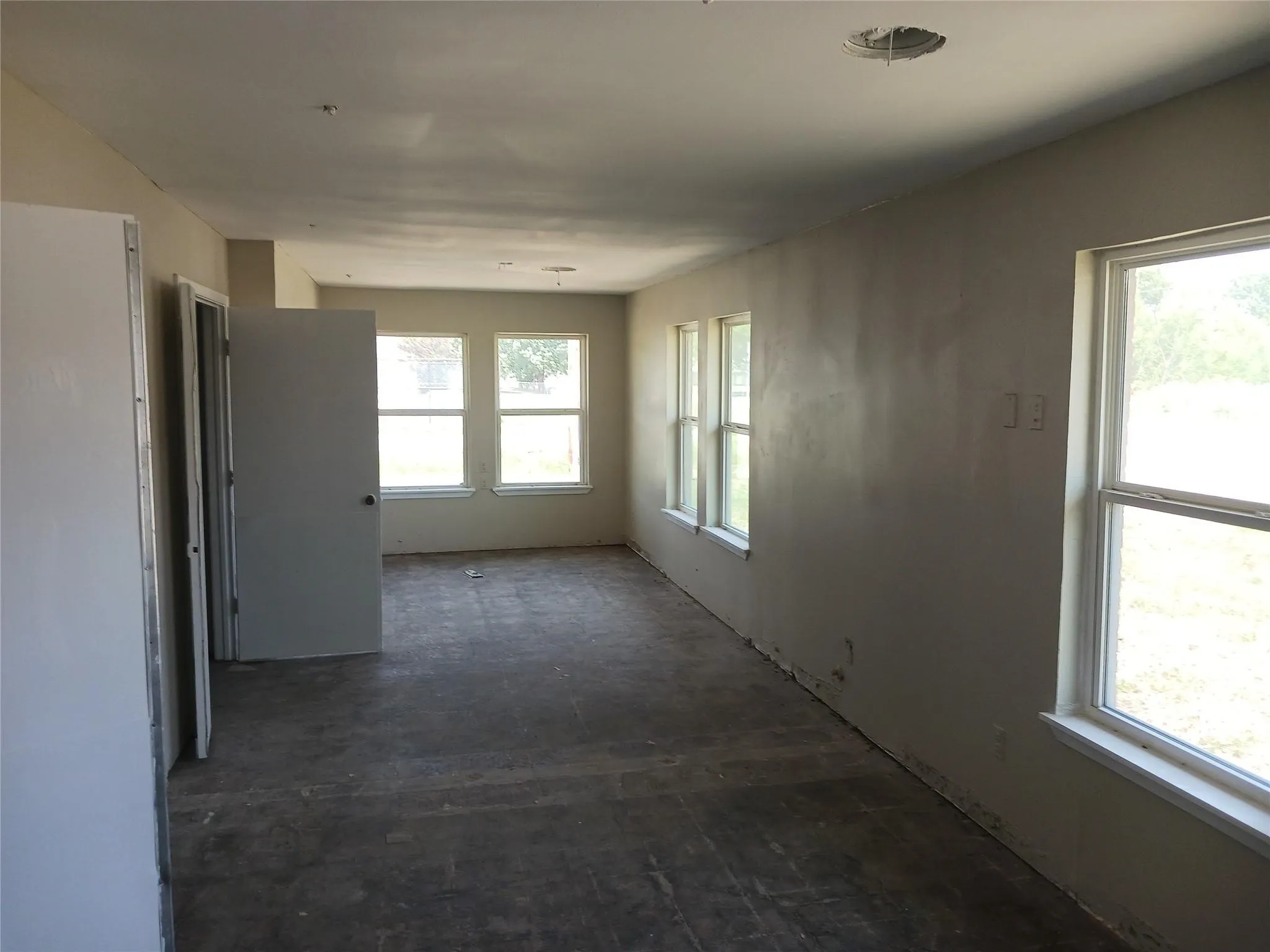 View of spare room