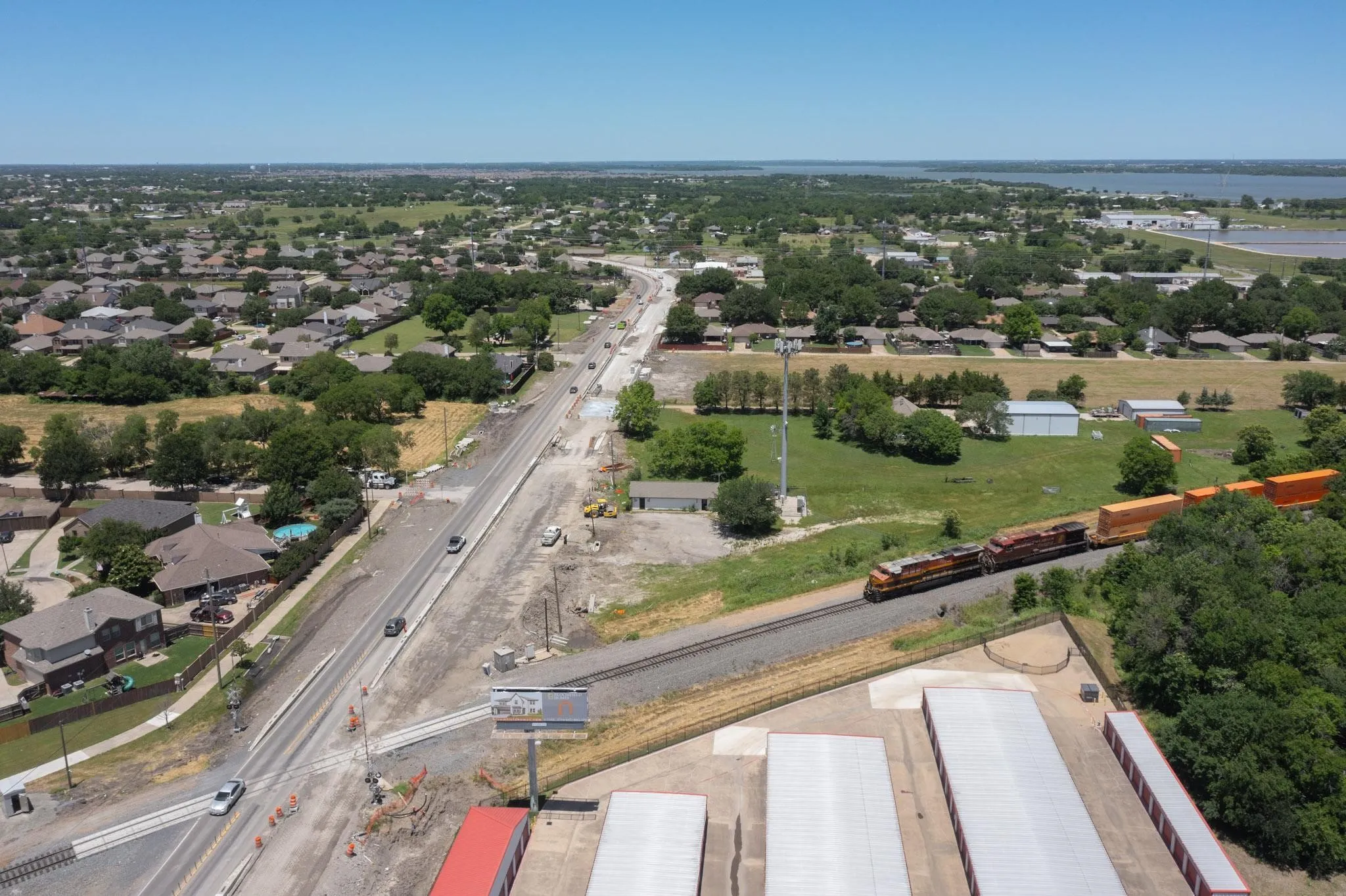 Drone / aerial view