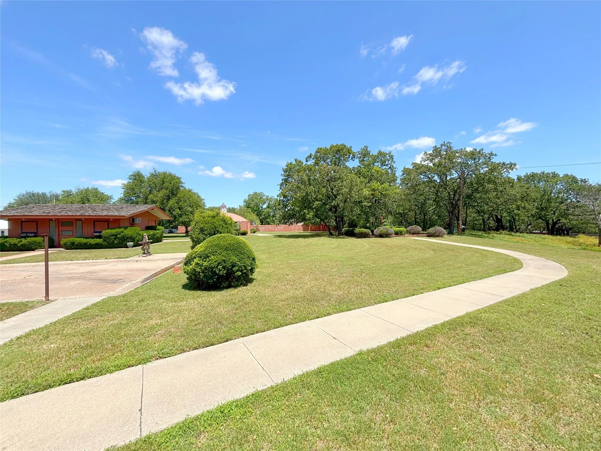 View of community with a lawn
