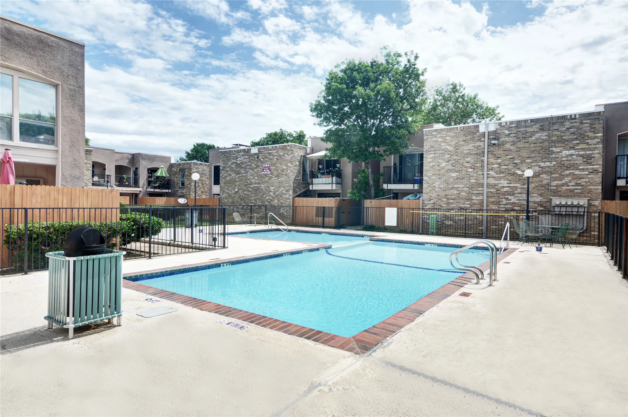 ONE OF TWO OF THE COMMUNITY POOLS