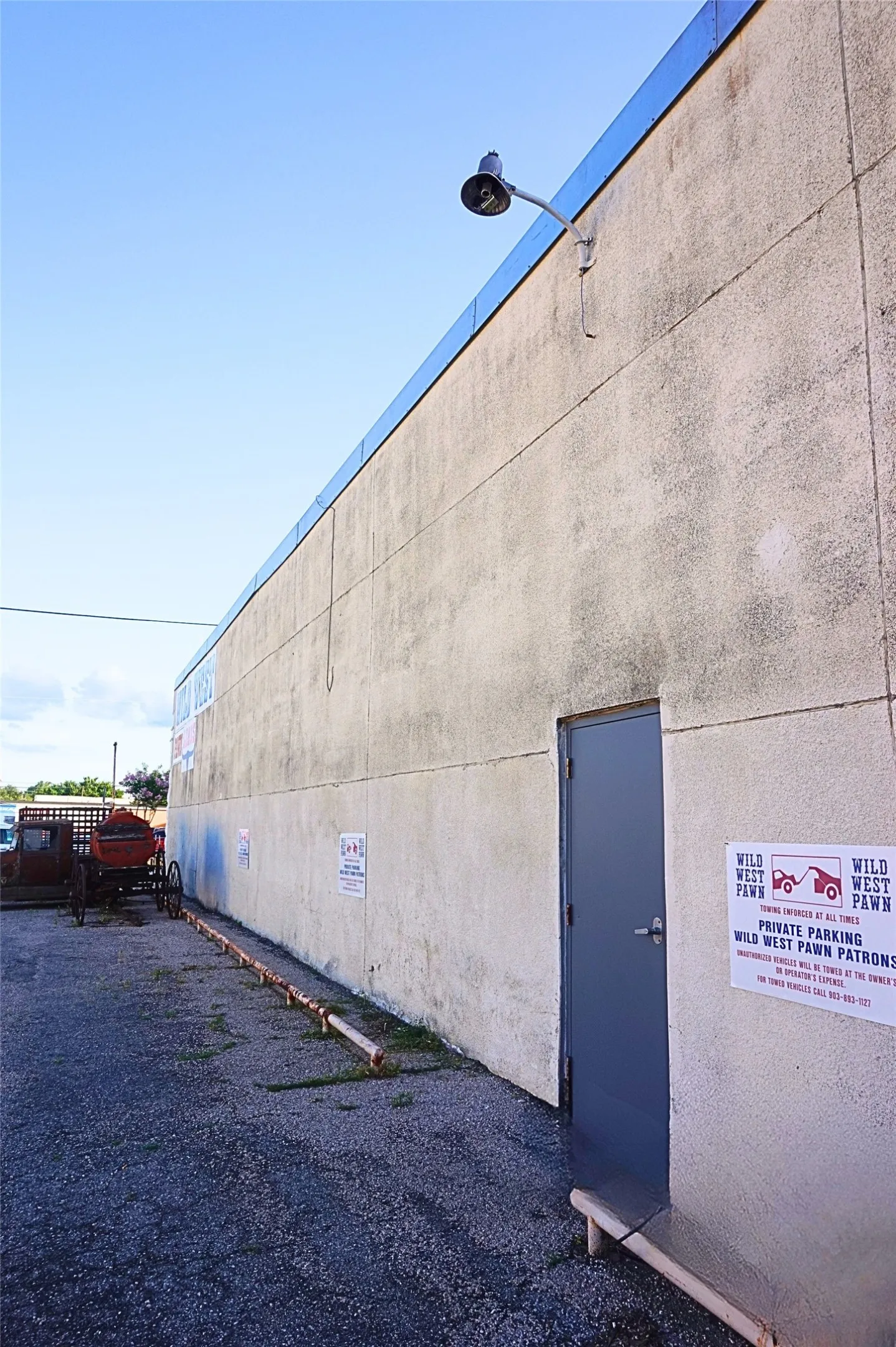 Secure side entry