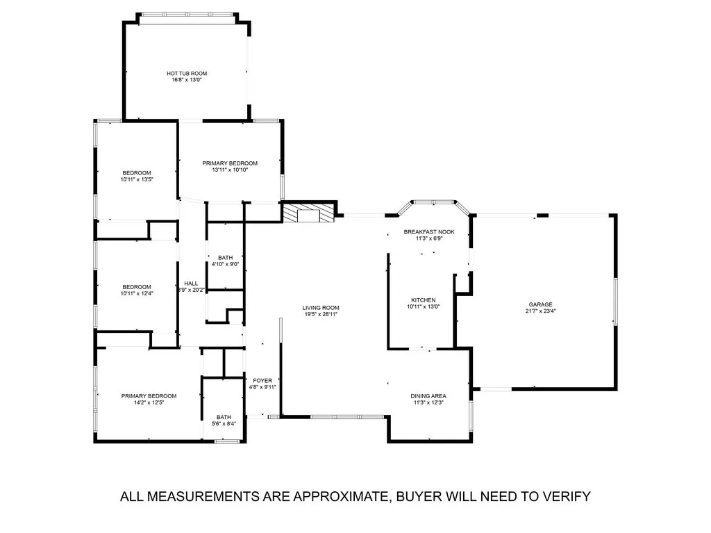 Floor plan / room layout