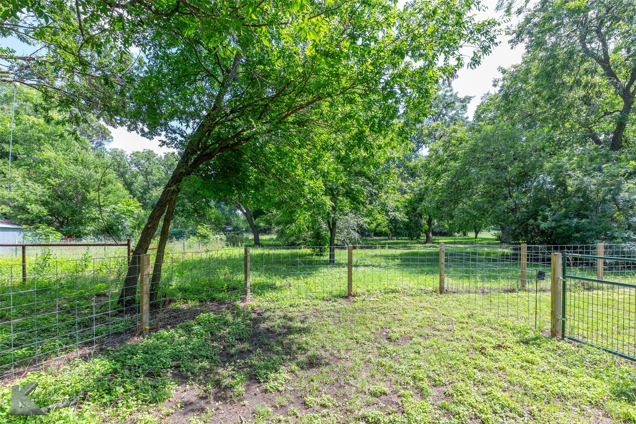 View of Back portion of lot