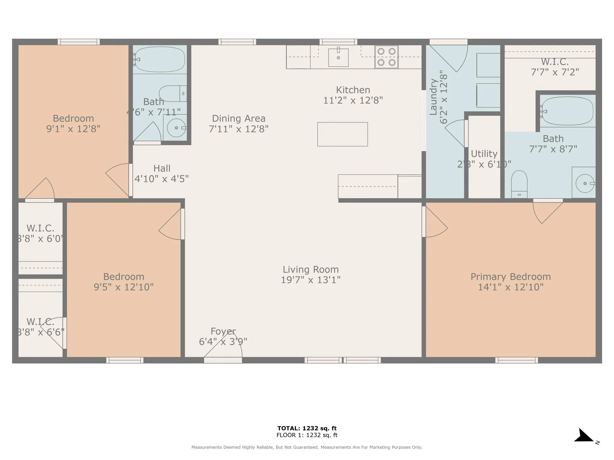 Floor plan / room layout