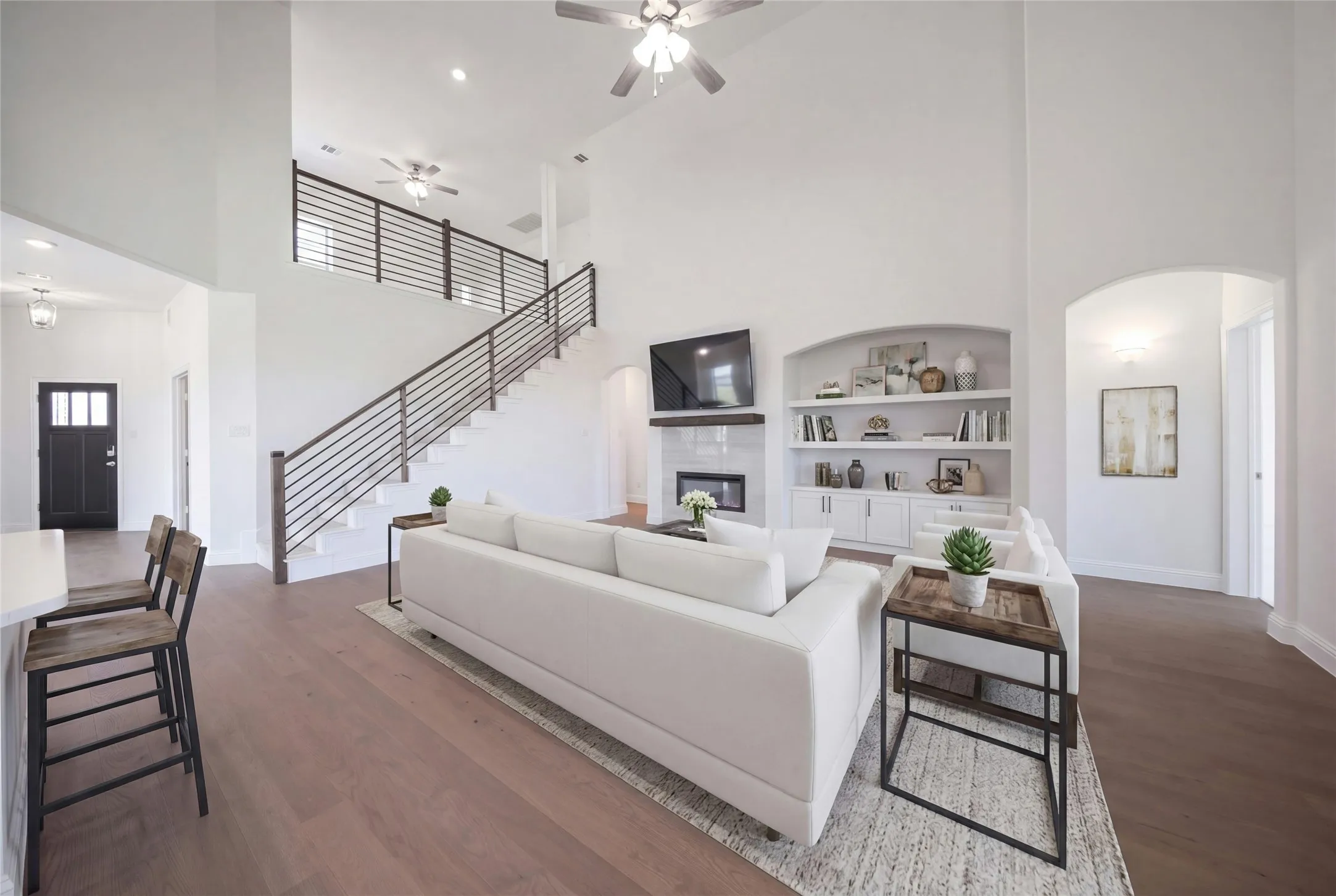 Rendered Living Room